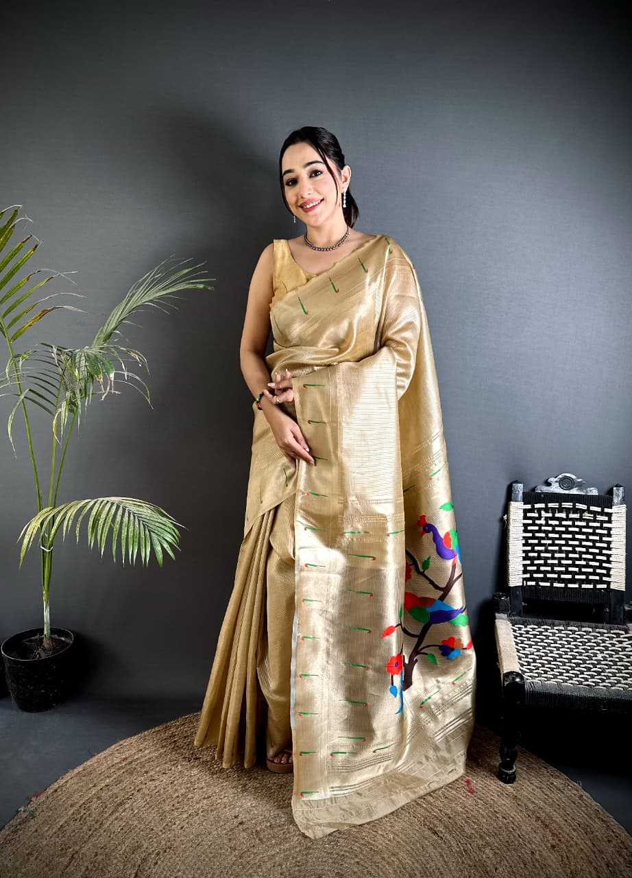 Ynf Paithani Silk KESH663 Tayron Sarees Festive Collections Wholesale Tissue Silk Saree Zari Sarees Sarees With Blouse Manufacturer- Kapda Export