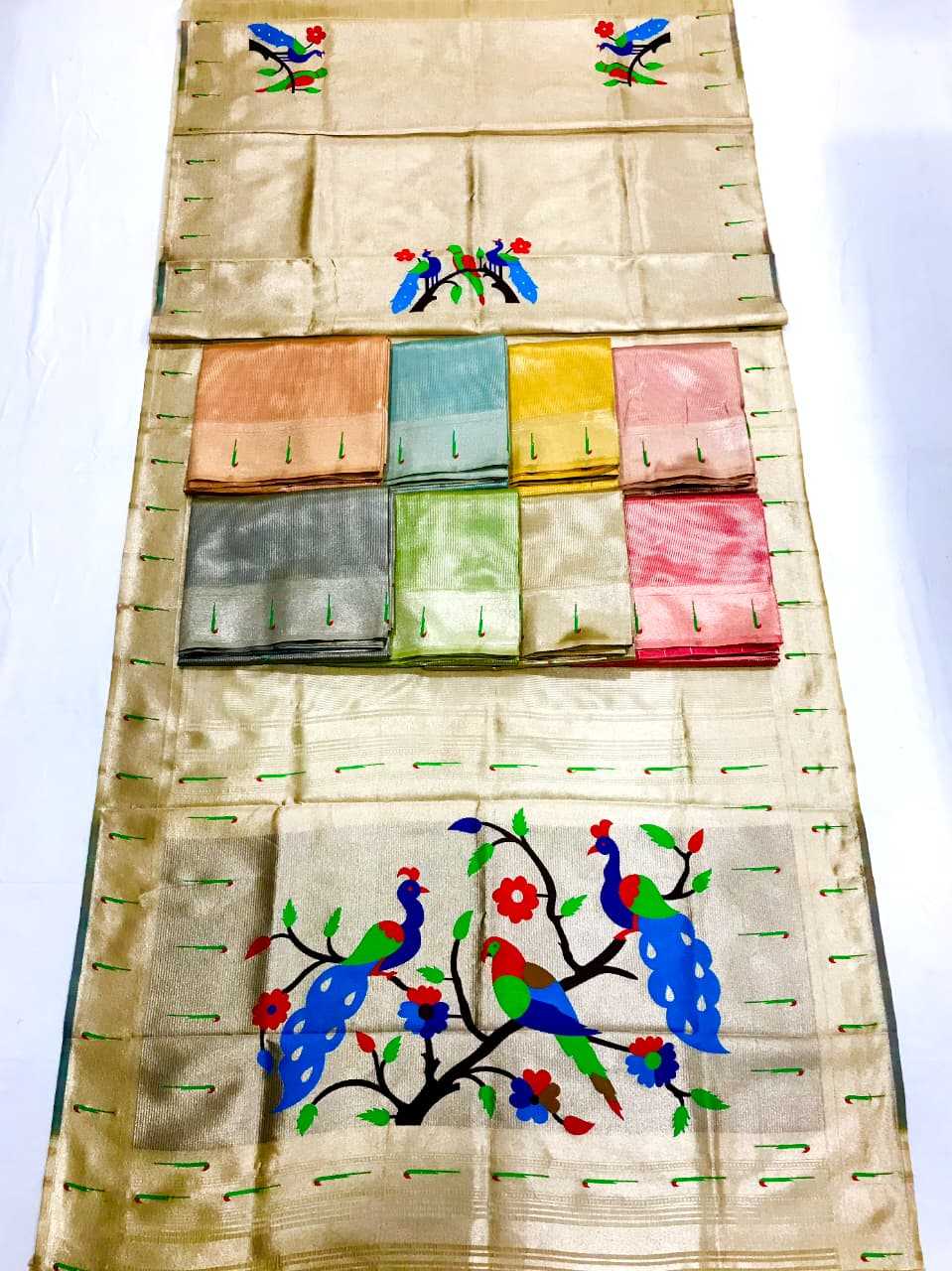 Ynf Paithani Silk KESH663 Tayron Sarees Festive Collections Wholesale Tissue Silk Saree Zari Sarees Sarees With Blouse Manufacturer- Kapda Export