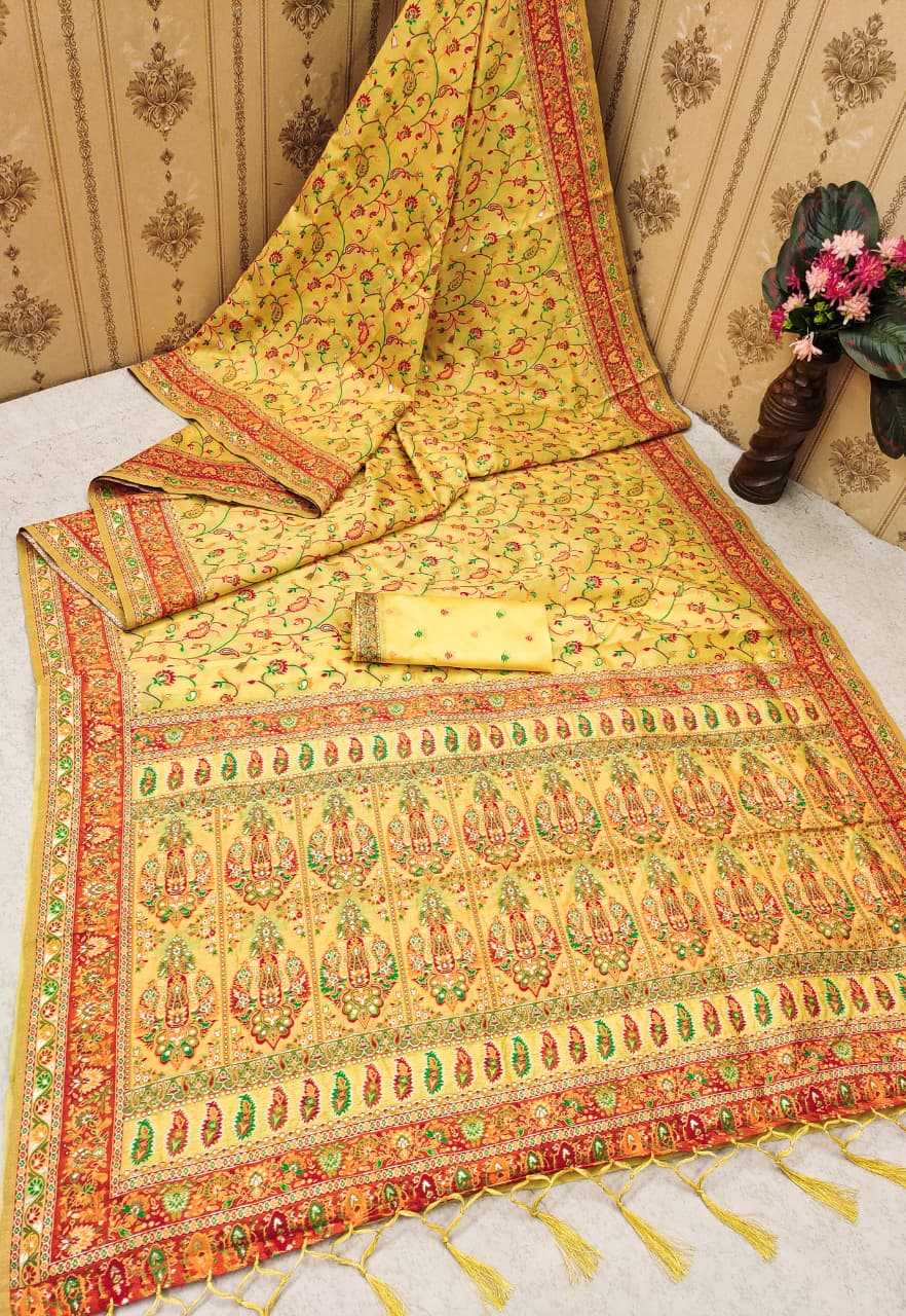 Ynf Pashmina KESH663 Superb Silk Sarees Festive Collections Wholesale Silk Sarees With Blouse Festival Silk Sarees Pashmina Silk Sarees Manufacturer- Kapda Export