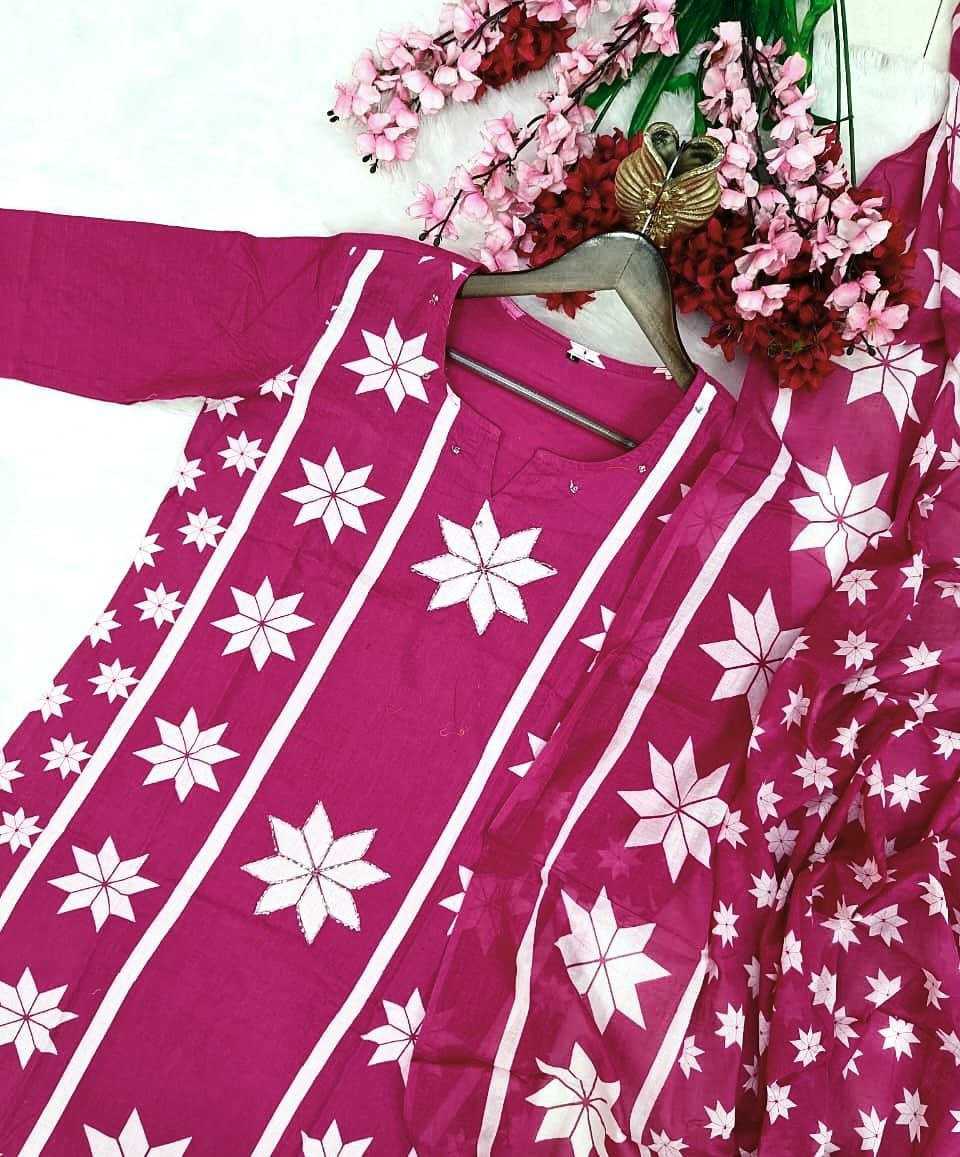 Ynf Premium Nida KESH536 Embro Kurti Wholesale Designer Kurtis Printed Kurtis Embroidered Kurtis Manufacturer- Kapda Export