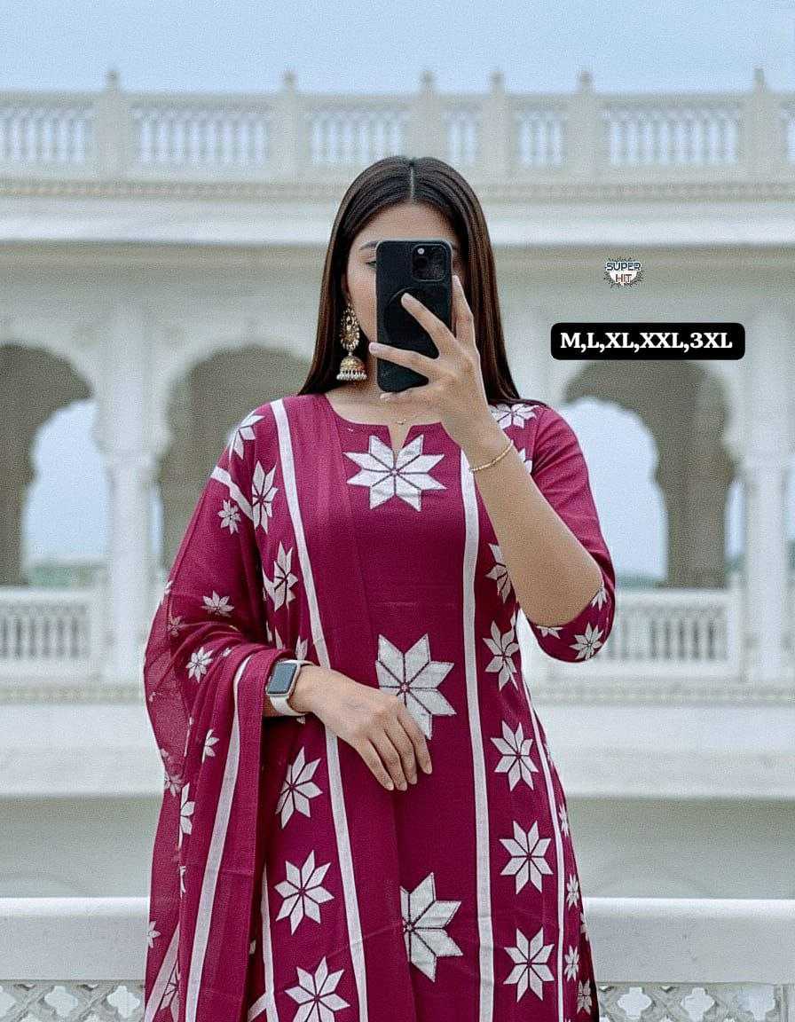 Ynf Premium Nida KESH536 Embro Kurti Wholesale Designer Kurtis Printed Kurtis Embroidered Kurtis Manufacturer- Kapda Export