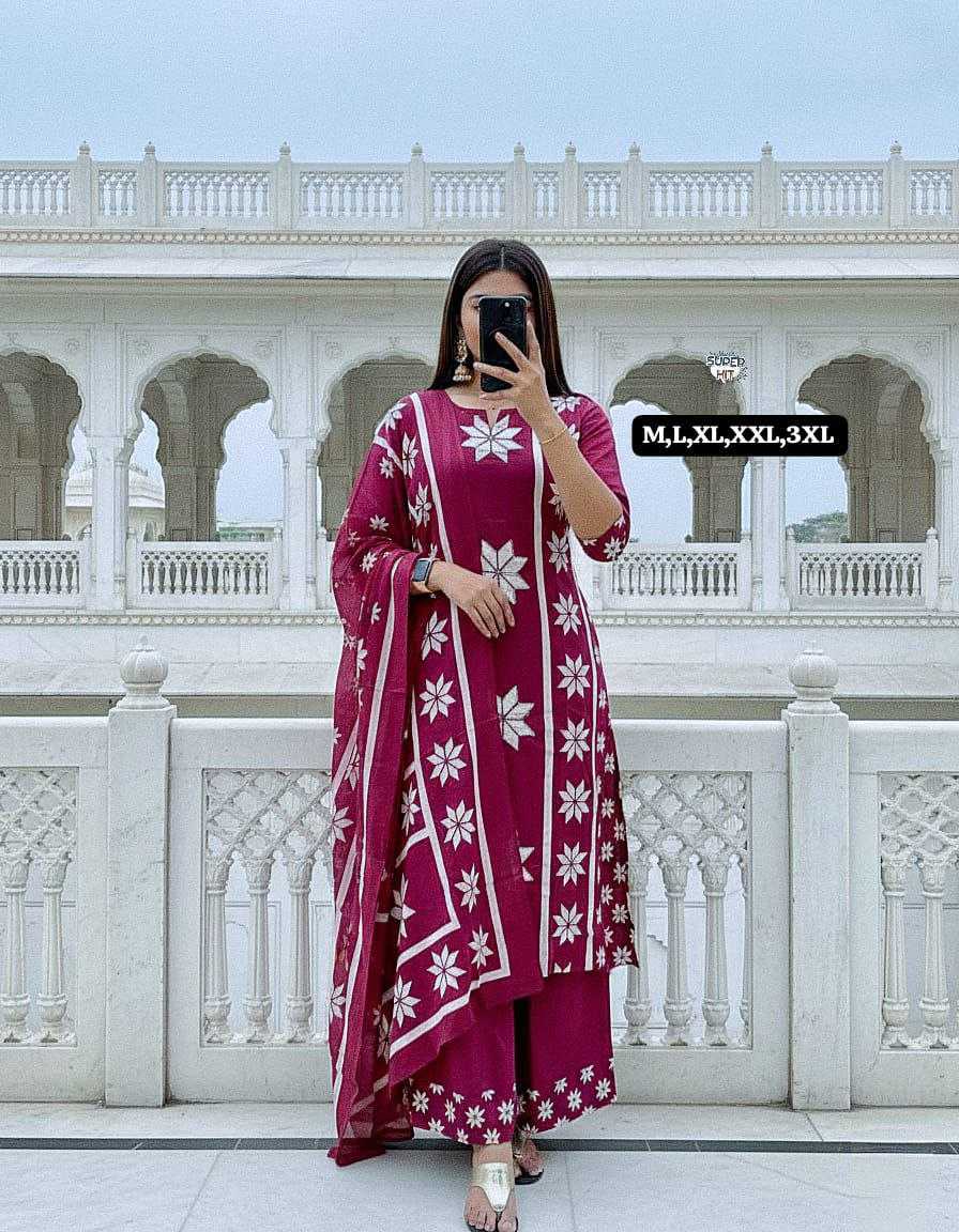 Ynf Premium Nida KESH536 Embro Kurti Wholesale Designer Kurtis Printed Kurtis Embroidered Kurtis Manufacturer- Kapda Export