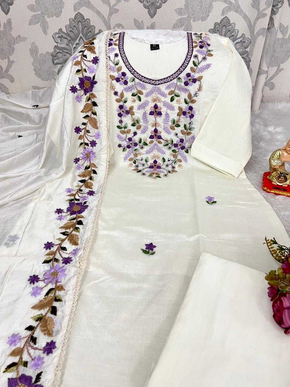 Ynf Premium Roman Silk KESH594 Zimal Kurti Plus Size Collections Wholesale Designer Kurtis Embroidered Kurtis Silk Kurtis Manufacturer- Kapda Export