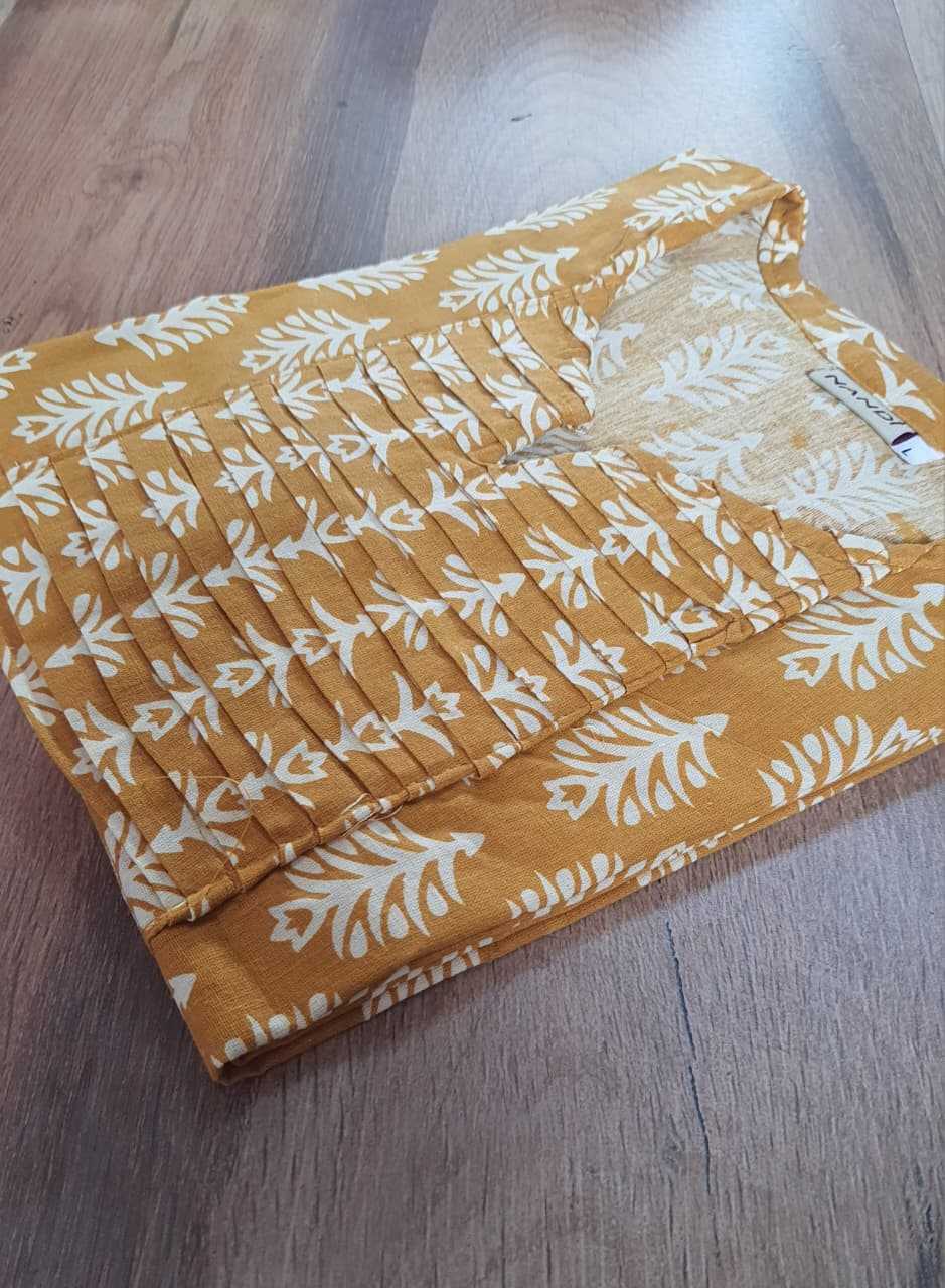 Ynf Pure Cotton KESH585 186 Kurti Festive Collections Wholesale Printed Kurtis Cotton Kurtis Round Neck Kurtis Manufacturer- Kapda Export