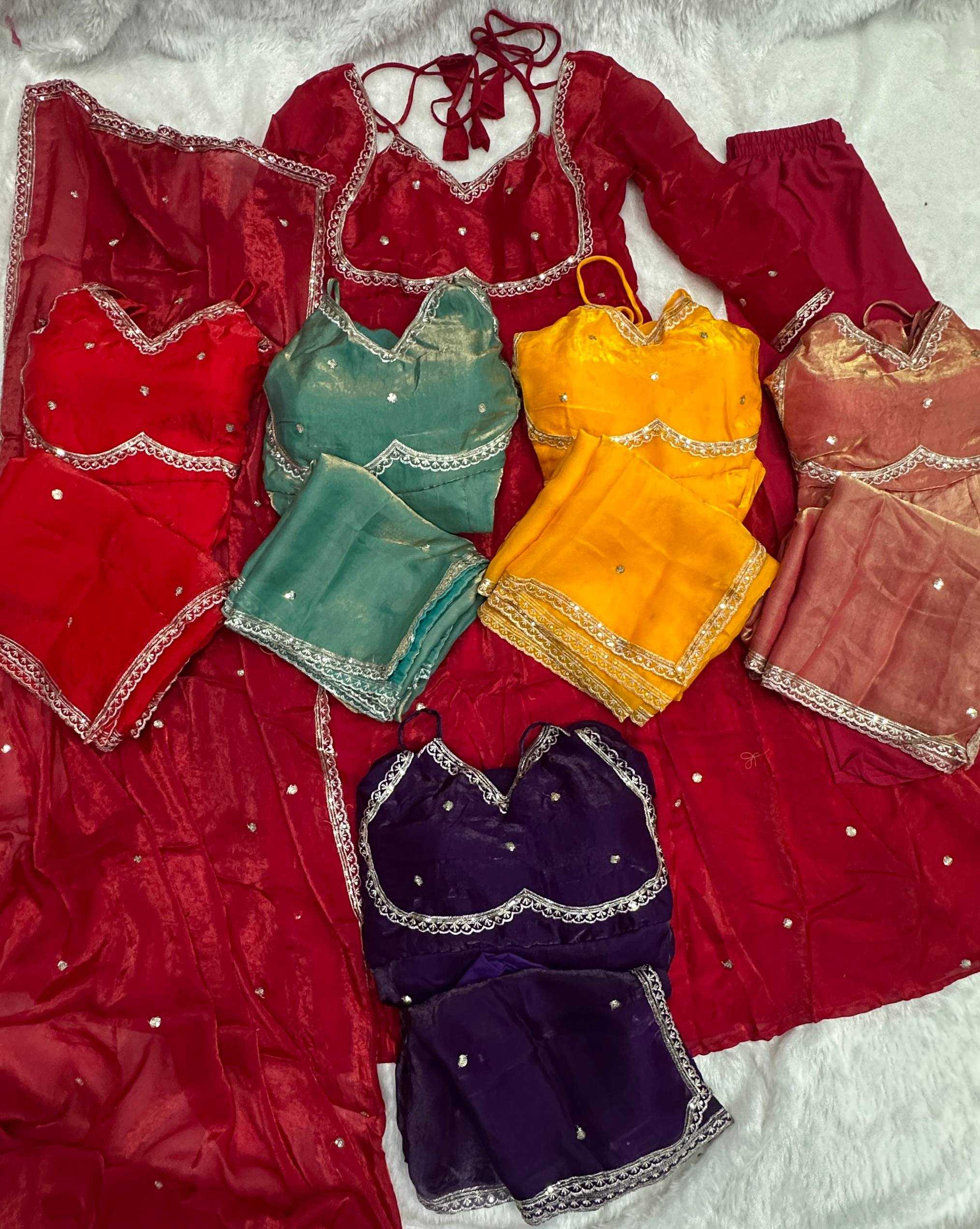 Ynf Pure Silk KESH533 5153 Gowns Wholesale Embroidery Gowns Designer Gowns Sequin Gowns Manufacturer- Kapda Export