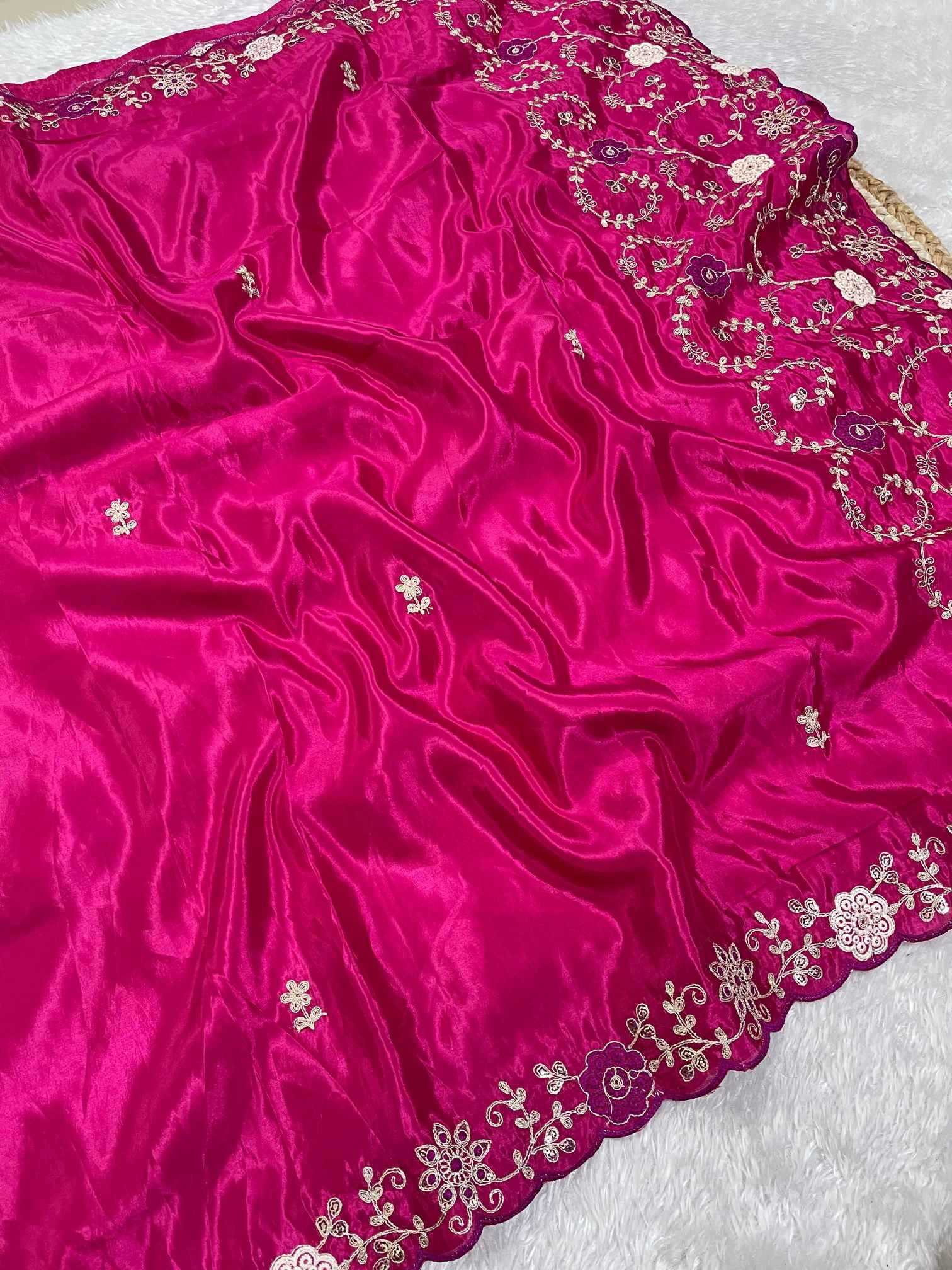 Ynf Pure Silk KESH725 Aradhyaa Silk Sarees Wholesale Designer Silk Sarees Silk Sarees For Weddings Embroidered Silk Sarees Manufacturer- Kapda Export