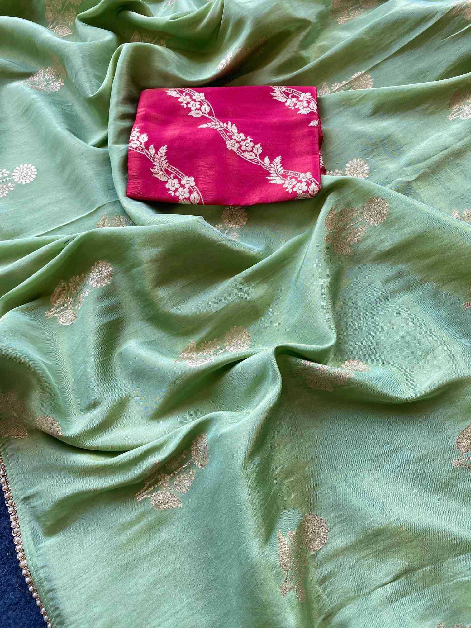 Ynf Pure Viscos KESH249 1041 Sarees Wholesale Designer Sarees Zari Border Sarees Viscose Saree Manufacturer- Kapda Export