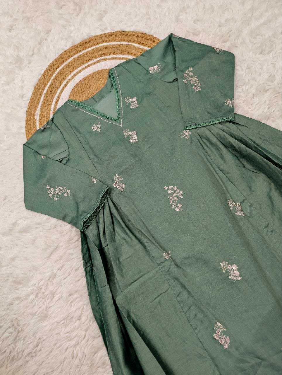 Ynf Pure Viscos KESH529 646 Kurti Wholesale Party Wear Kurtis Designer Kurtis Embroidered Kurtis Manufacturer- Kapda Export