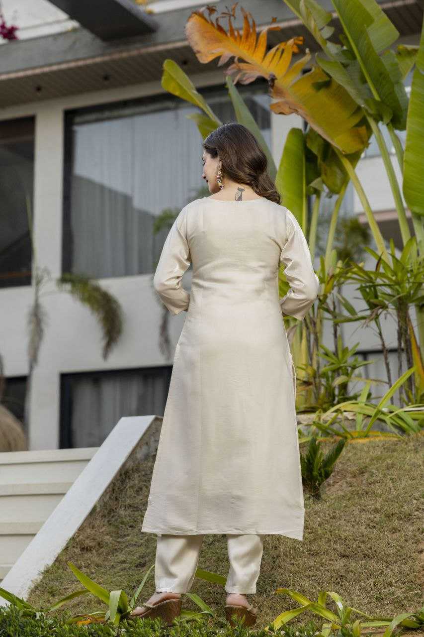 Ynf Pure Viscos KESH529 REEVA Kurti Wholesale Party Wear Kurtis Designer Kurtis Embroidered Kurtis Manufacturer- Kapda Export