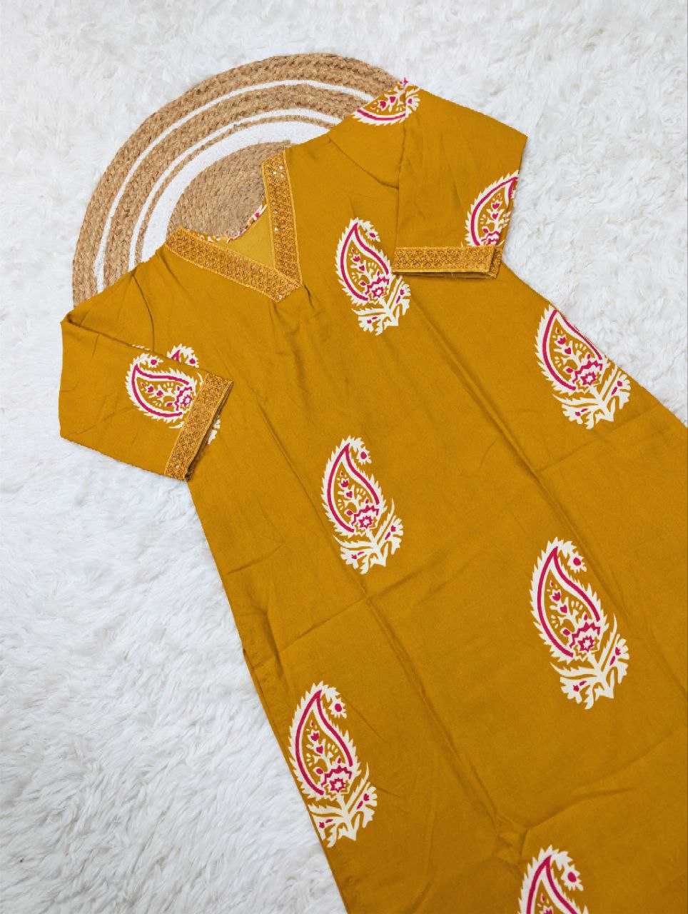Ynf Pure Viscos KESH550 632 Kurti Wholesale Party Wear Kurtis Designer Kurtis Embroidered Kurtis Manufacturer- Kapda Export