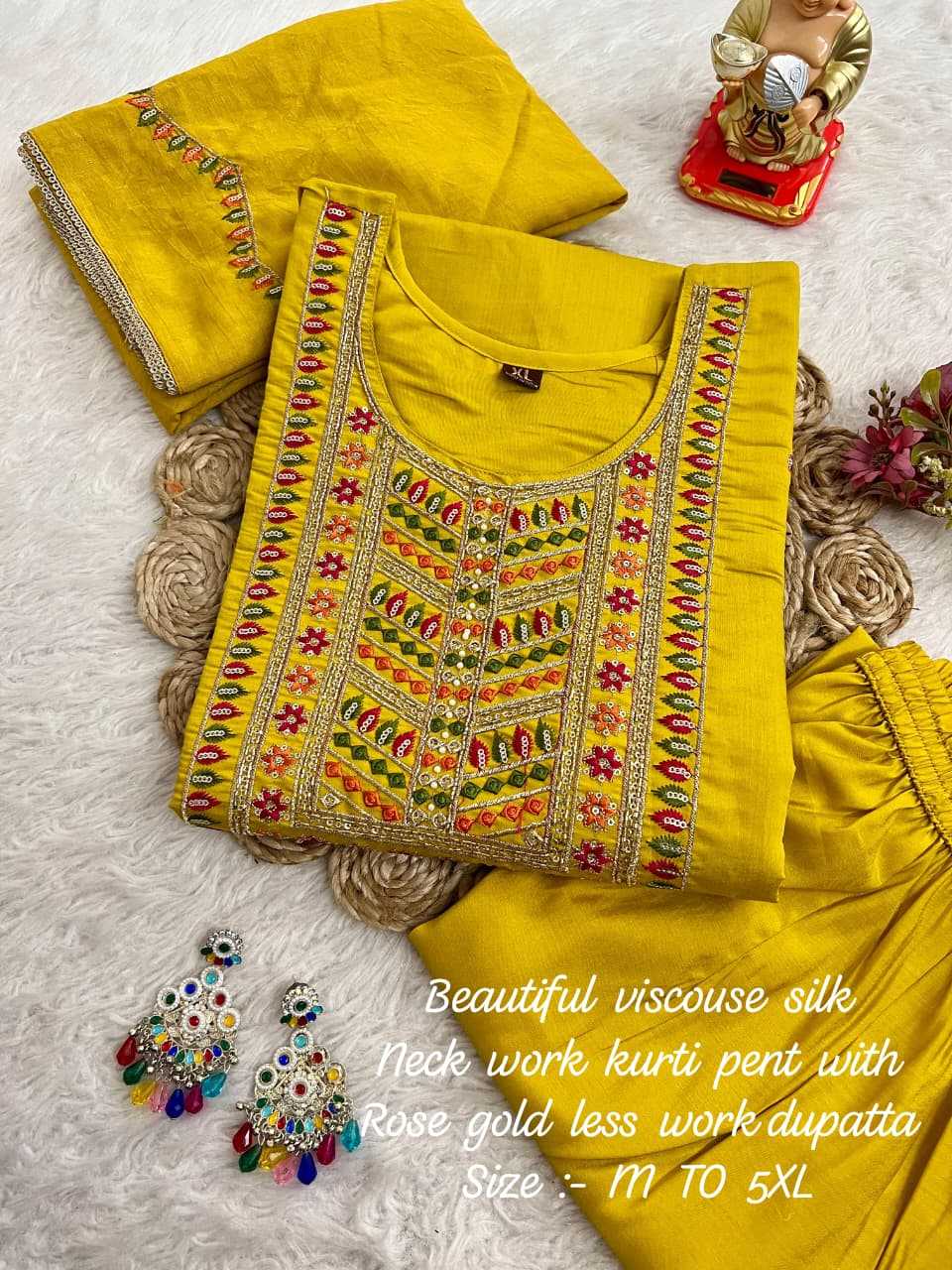 Ynf Pure Viscos KESH594 Chaitrali Kurti Plus Size Collections Wholesale Party Wear Kurtis Designer Kurtis Kurti With Pants Manufacturer- Kapda Export