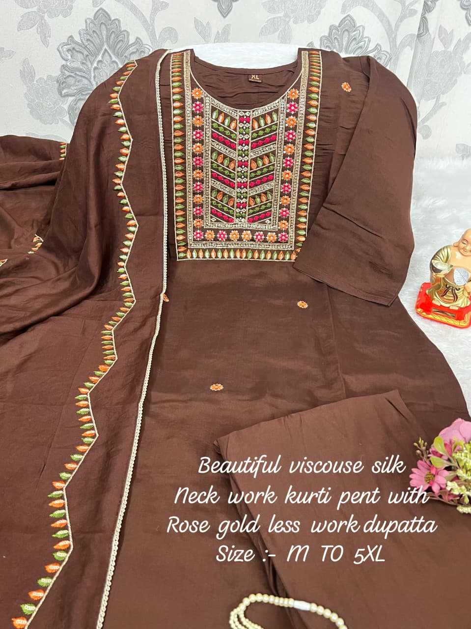 Ynf Pure Viscos KESH594 Chaitrali Kurti Plus Size Collections Wholesale Party Wear Kurtis Designer Kurtis Kurti With Pants Manufacturer- Kapda Export