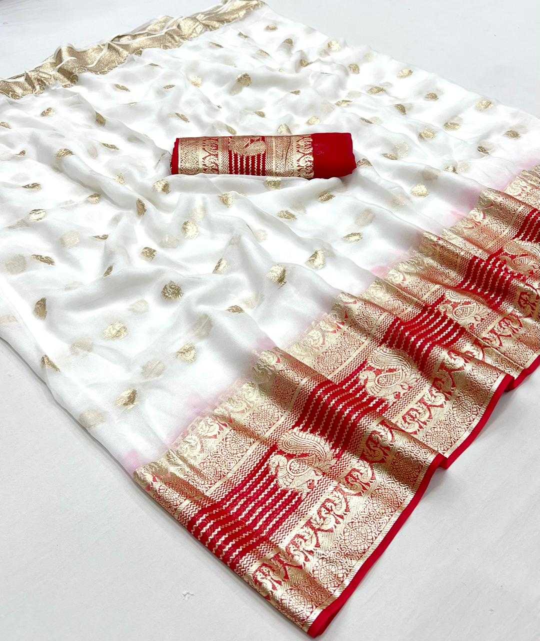 Ynf Pure Viscos KESH635 Aakriti Sarees Wholesale Georgette Sarees Zari Border Sarees Viscose Saree Manufacturer- Kapda Export