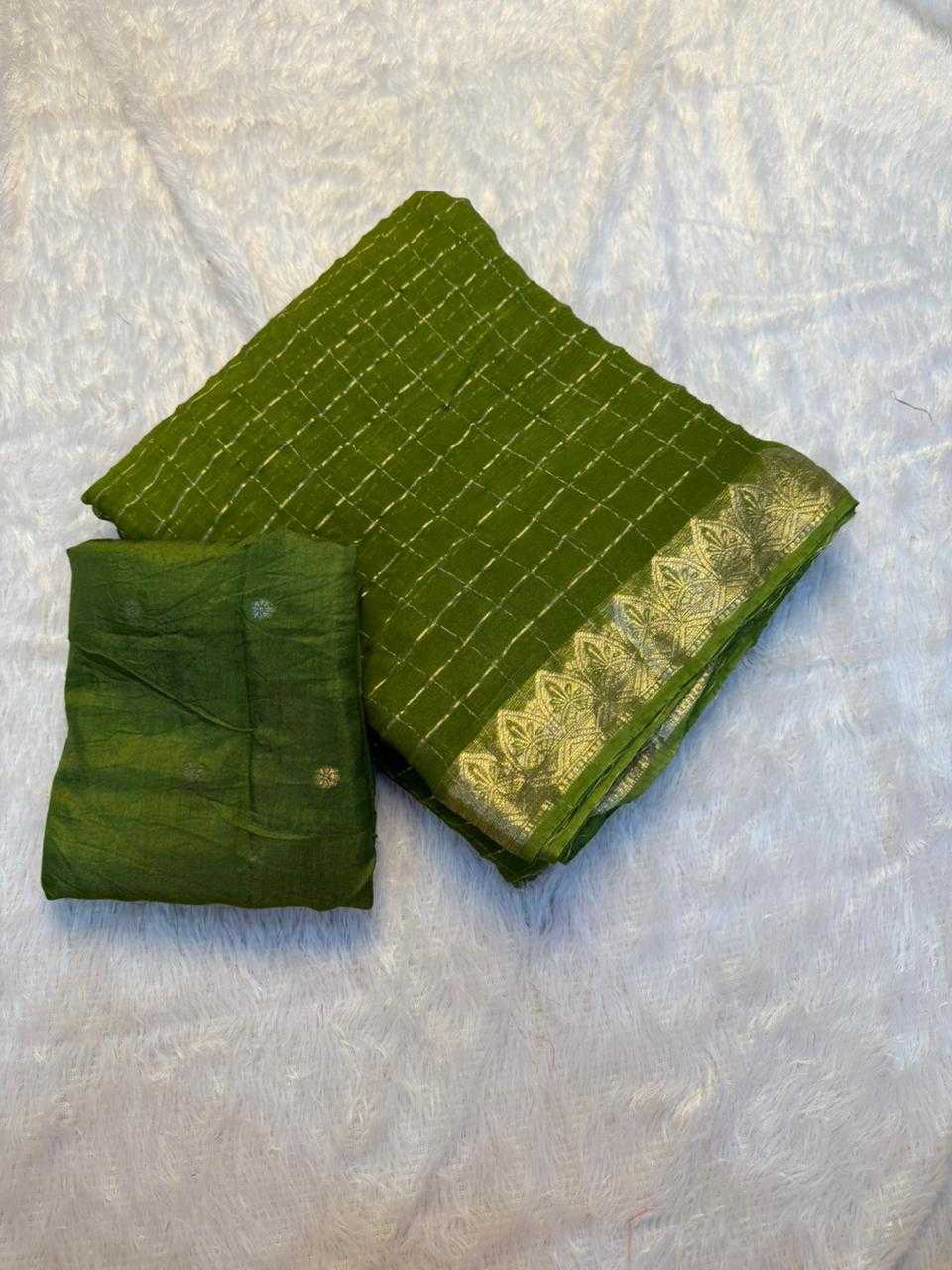 Ynf Pure Viscos KESH671 Chitra Sarees Wholesale Georgette Sarees Jacquard Saree Viscose Saree Manufacturer- Kapda Export