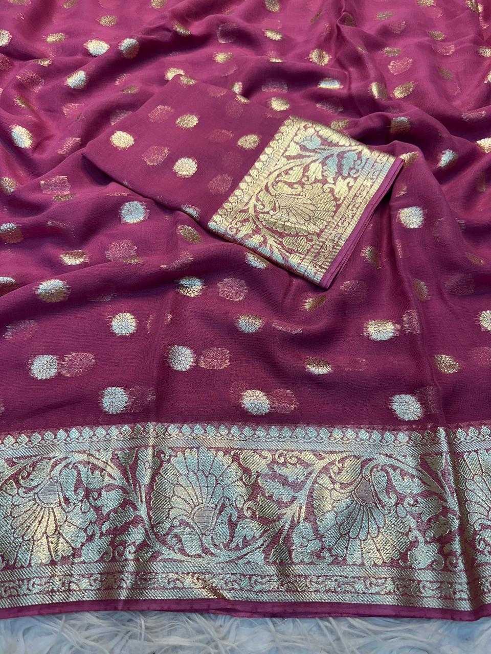 Ynf Pure Viscos KESH671 Neelam Sarees Wholesale Designer Sarees Georgette Sarees Viscose Saree Manufacturer- Kapda Export