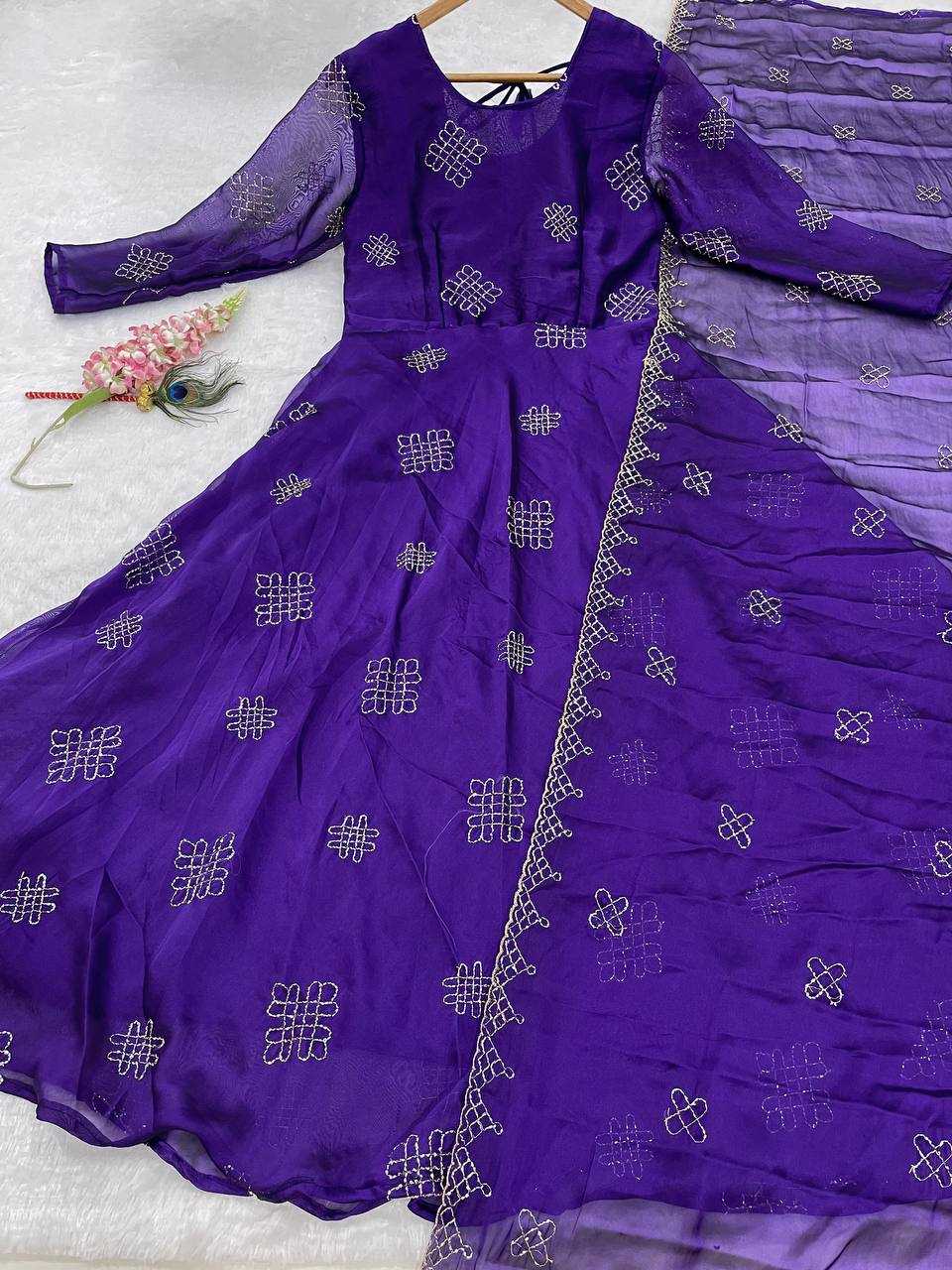 Ynf Rangoli Silk KESH544 Beautiful Gowns Wholesale Fancy Gowns Wedding Gown Designer Gowns Manufacturer- Kapda Export