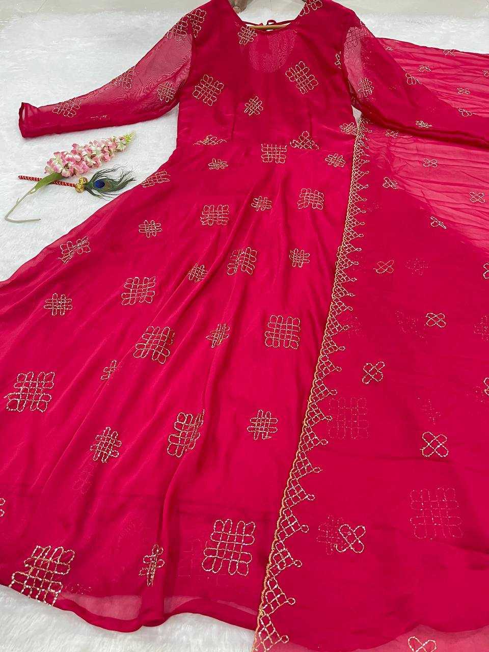 Ynf Rangoli Silk KESH544 Beautiful Gowns Wholesale Fancy Gowns Wedding Gown Designer Gowns Manufacturer- Kapda Export