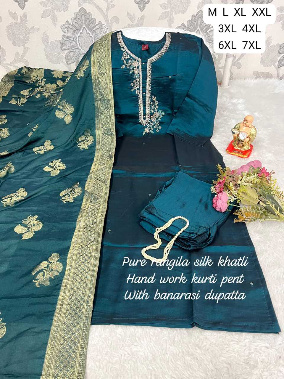 Ynf Rangoli Silk KESH594 Aasira Kurti Plus Size Collections Wholesale Designer Kurtis Silk Kurtis Handloom Kurtis Manufacturer- Kapda Export