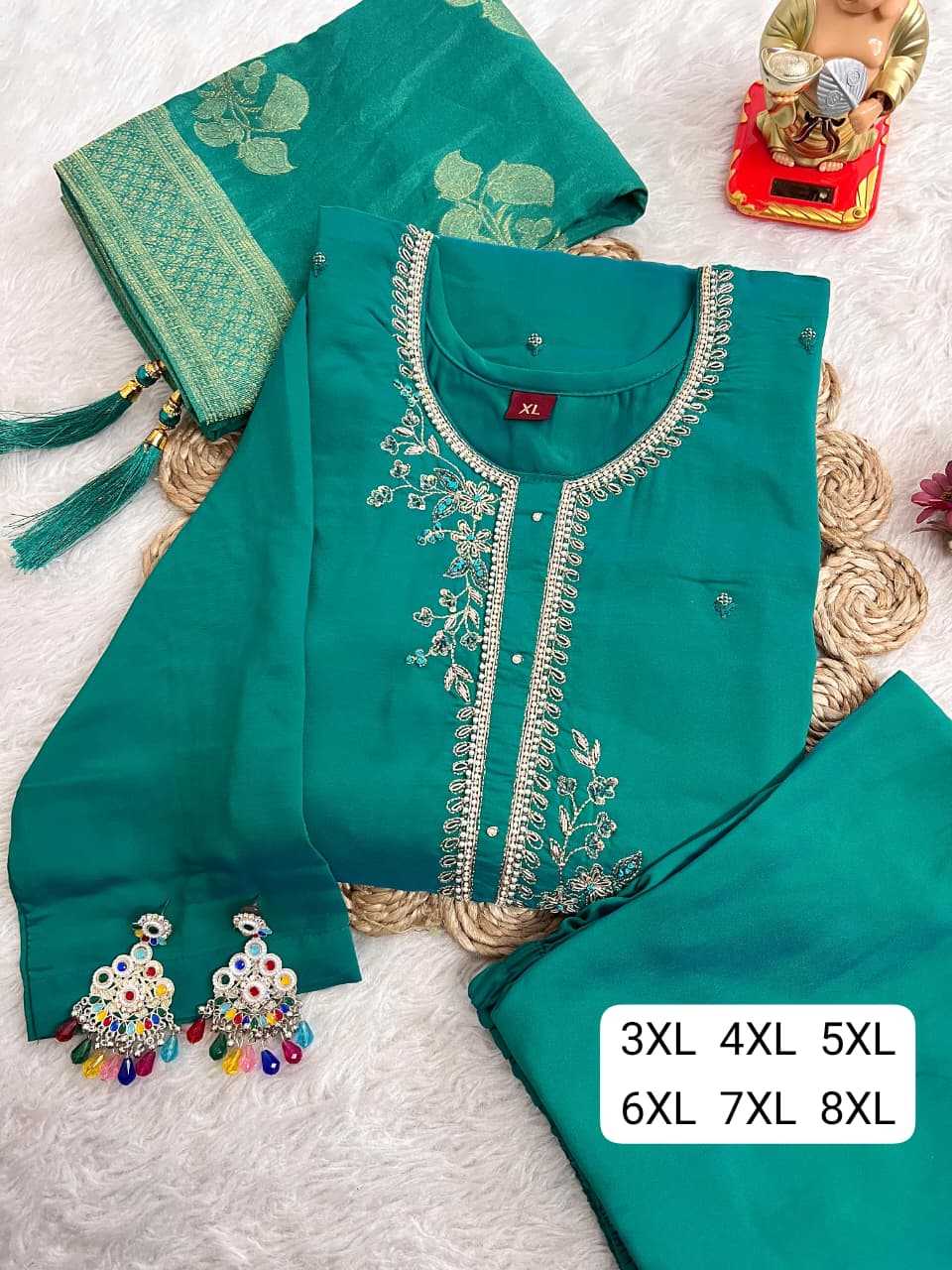 Ynf Rangoli Silk KESH594 Aasira Kurti Plus Size Collections Wholesale Designer Kurtis Silk Kurtis Handloom Kurtis Manufacturer- Kapda Export