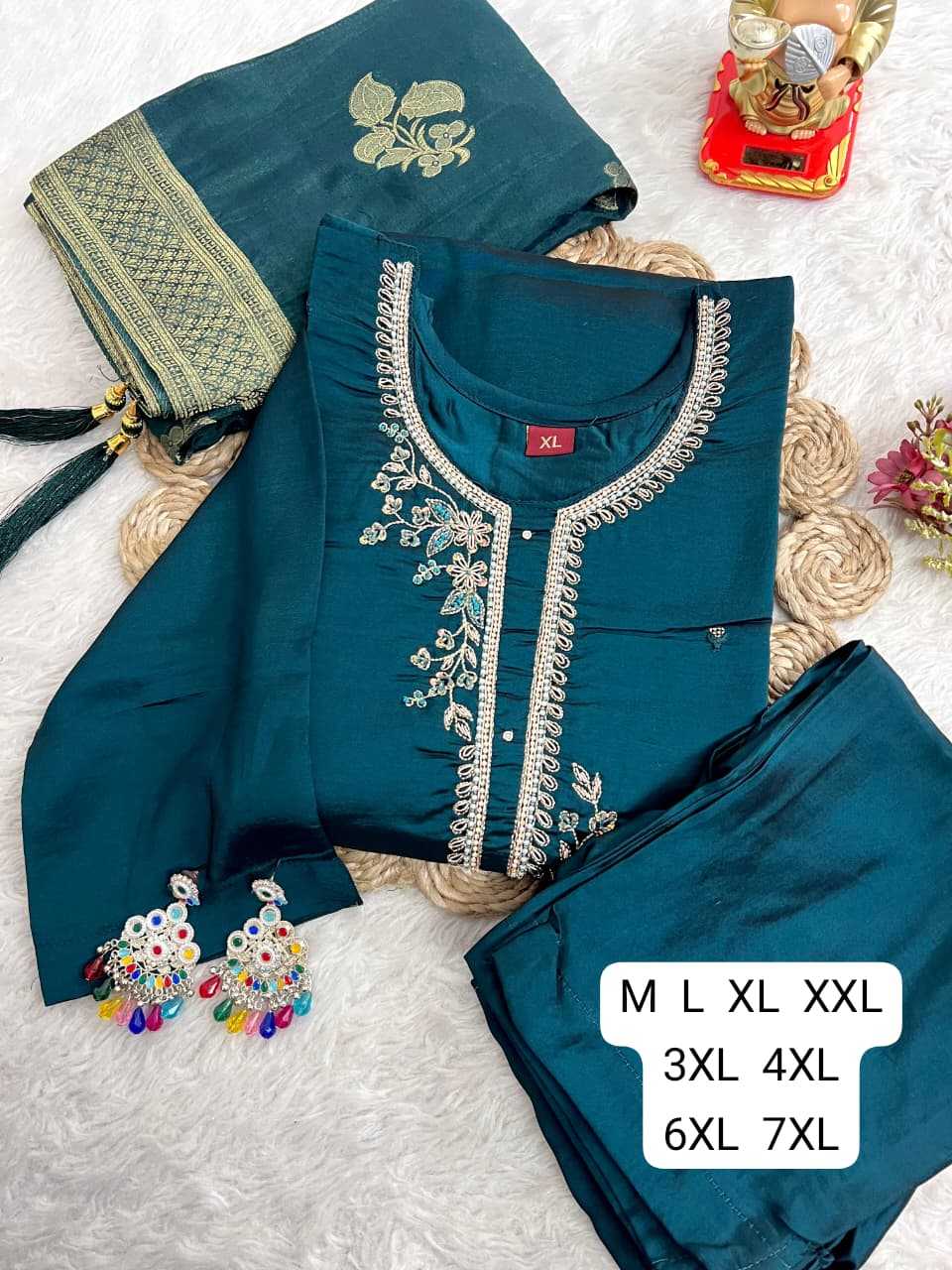 Ynf Rangoli Silk KESH594 Aasira Kurti Plus Size Collections Wholesale Designer Kurtis Silk Kurtis Handloom Kurtis Manufacturer- Kapda Export