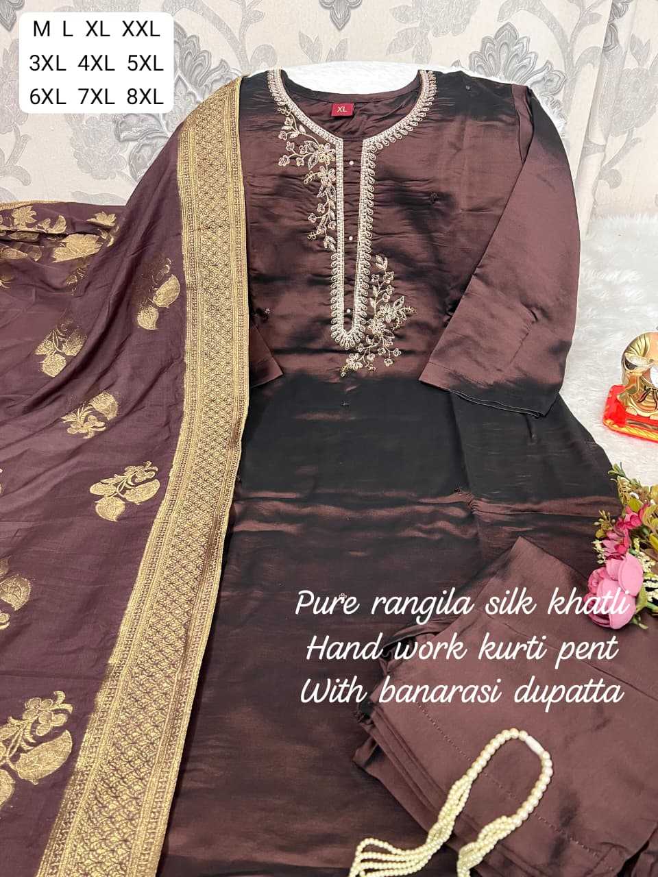 Ynf Rangoli Silk KESH594 Aasira Kurti Plus Size Collections Wholesale Designer Kurtis Silk Kurtis Handloom Kurtis Manufacturer- Kapda Export