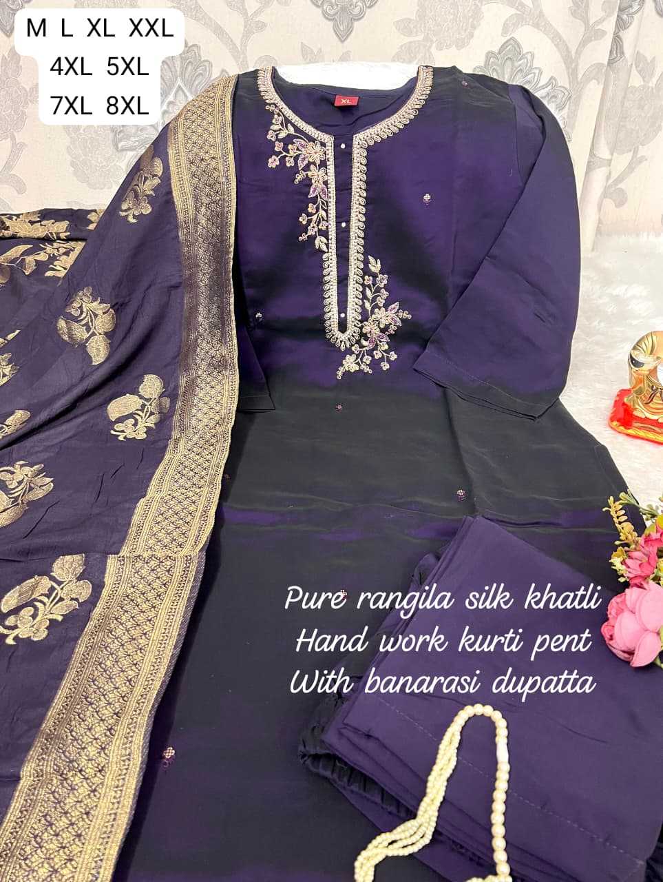 Ynf Rangoli Silk KESH594 Aasira Kurti Plus Size Collections Wholesale Designer Kurtis Silk Kurtis Handloom Kurtis Manufacturer- Kapda Export