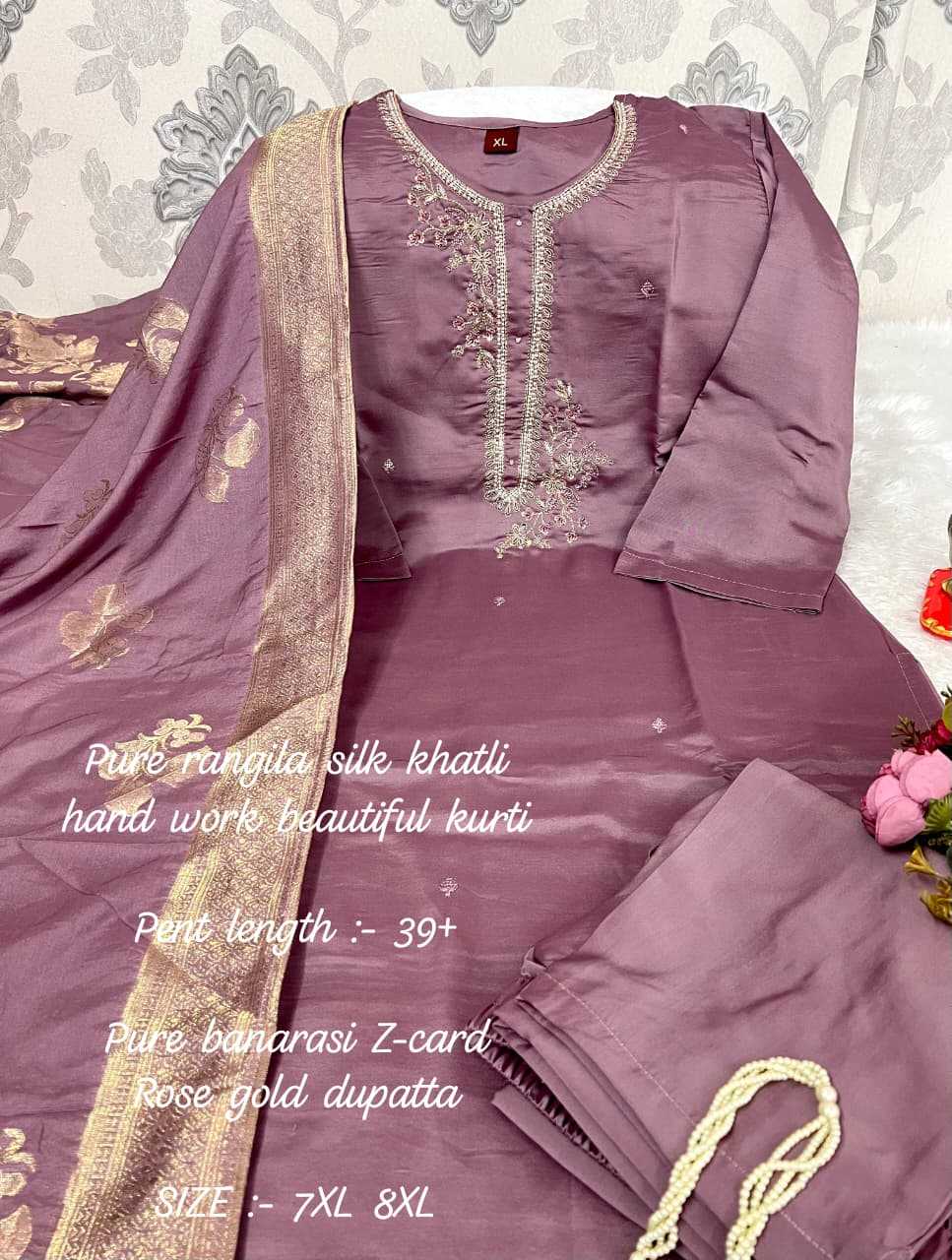 Ynf Rangoli Silk KESH594 Hadiya Kurti Plus Size Collections Wholesale Designer Kurtis Silk Kurtis Handloom Kurtis Manufacturer- Kapda Export