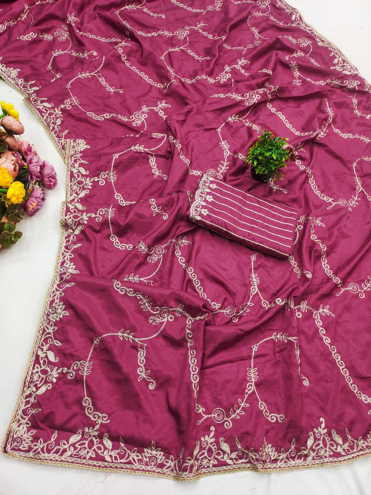 Ynf Rangoli Silk KESH675 Adhya Sarees Wholesale Designer Sarees Embroidered Sarees Traditional Sarees Manufacturer- Kapda Export