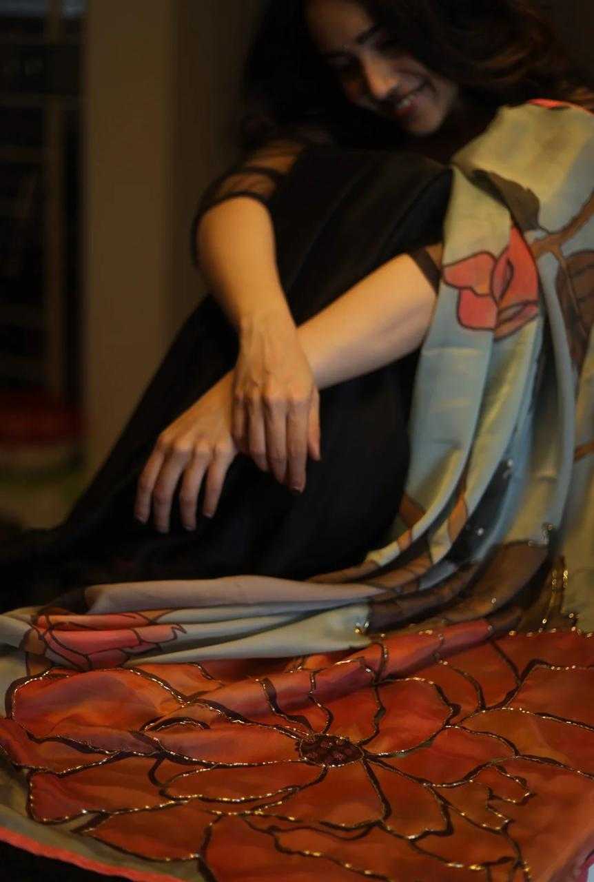 Ynf Rangoli Silk KESH676 Lavanya Silk Sarees Wholesale Handloom Sarees Printed Silk Saree Kalamkari Silk Sarees Manufacturer- Kapda Export