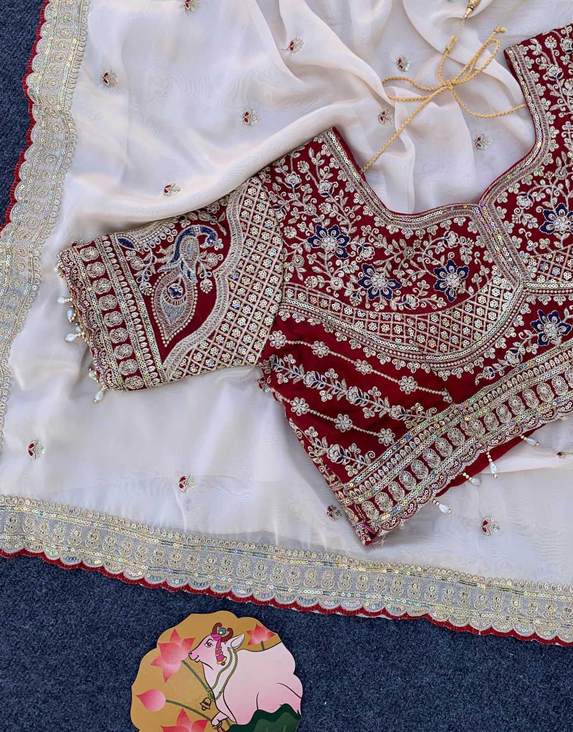 Ynf Rangoli Silk KESH737 Hooriyaah Silk Sarees Festive Collections Wholesale Designer Silk Sarees Embroidered Silk Sarees Onam Collections Manufacturer- Kapda Export