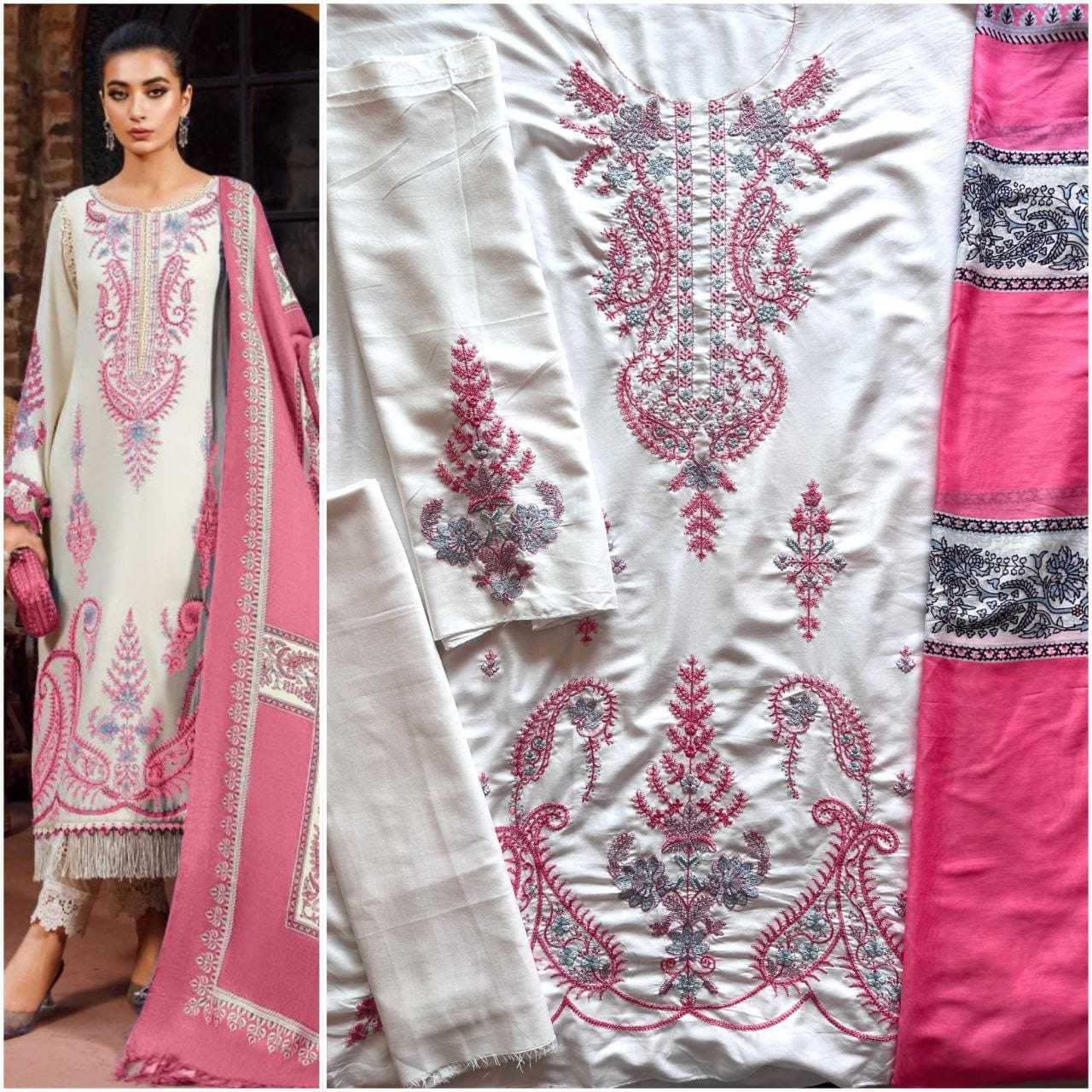 Ynf Rayon KESH677 Hazzel 038 Suits & Dresses Wholesale Embroidery Suits Cotton Suits Designer Suits Manufacturer- Kapda Export