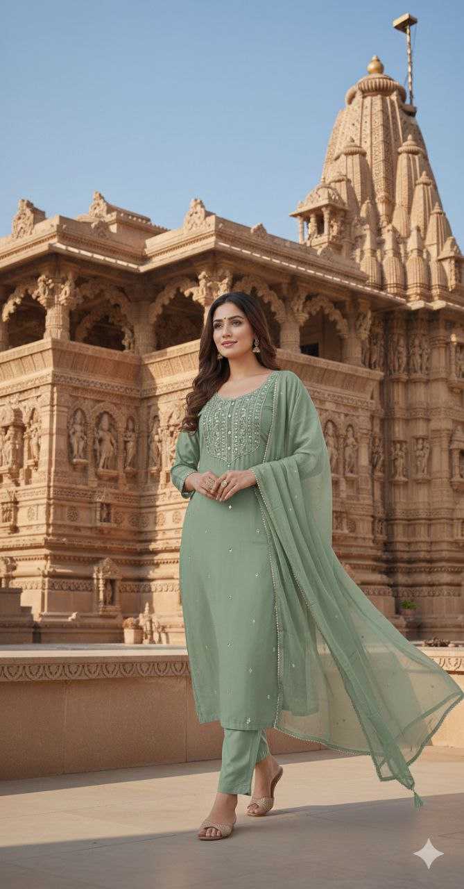 Ynf Reyon Cotton KESH552 26 Kurti Wholesale Party Wear Kurtis Designer Kurtis Embroidered Kurtis Manufacturer- Kapda Export