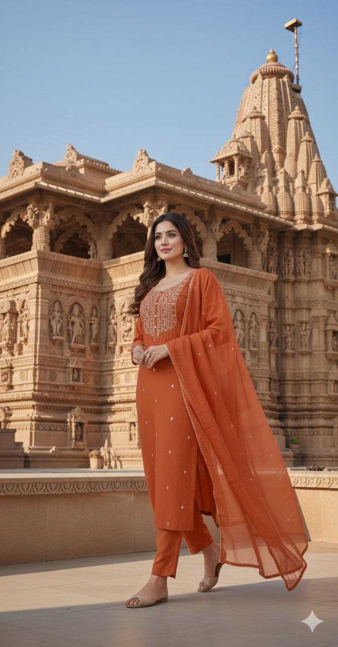 Ynf Reyon Cotton KESH552 26 Kurti Wholesale Party Wear Kurtis Designer Kurtis Embroidered Kurtis Manufacturer- Kapda Export