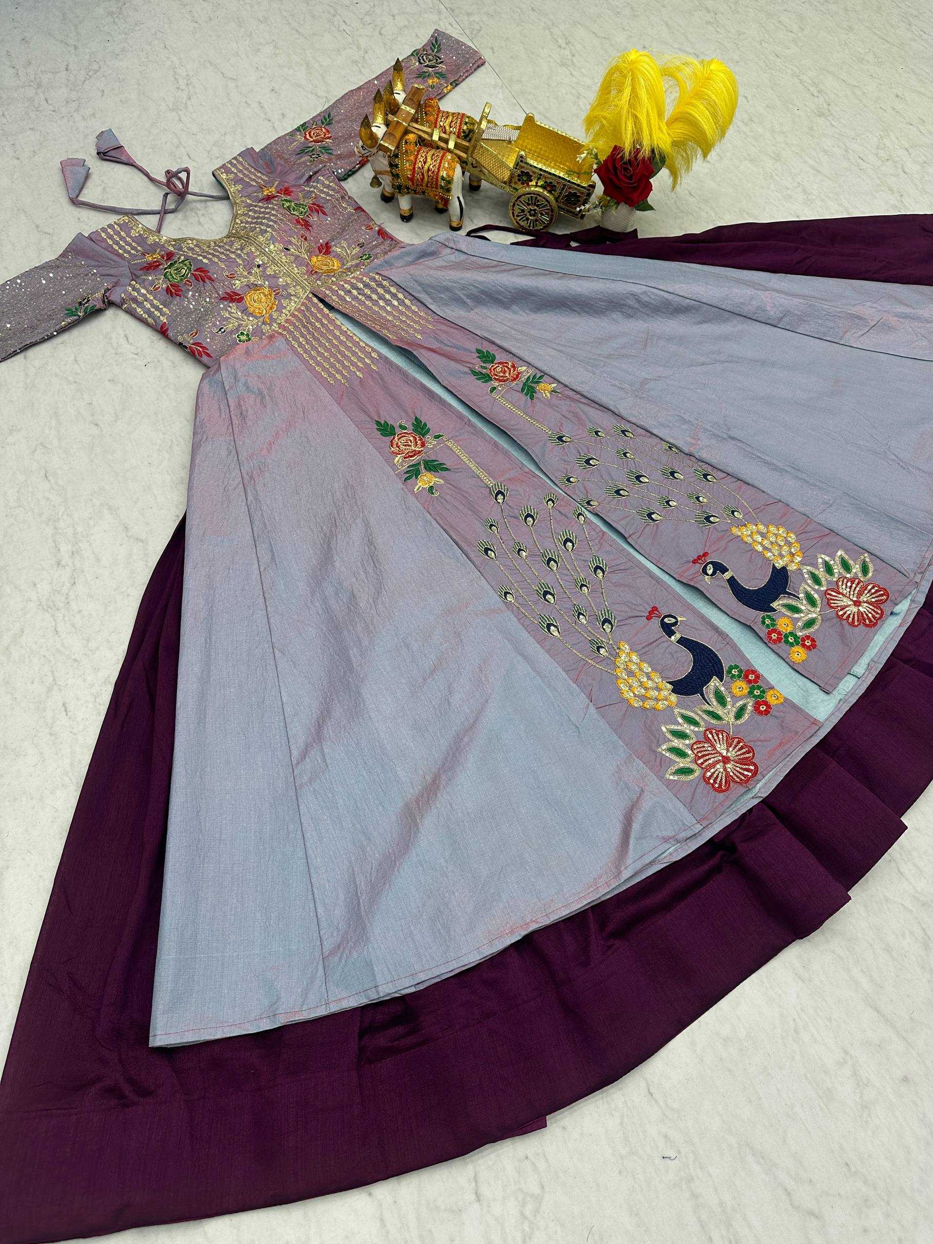 Ynf Satin KESH498 164 Lehengas Wholesale Traditional Lehenga Embroidered Lehenga Designer Lehenga Choli Manufacturer- Kapda Export