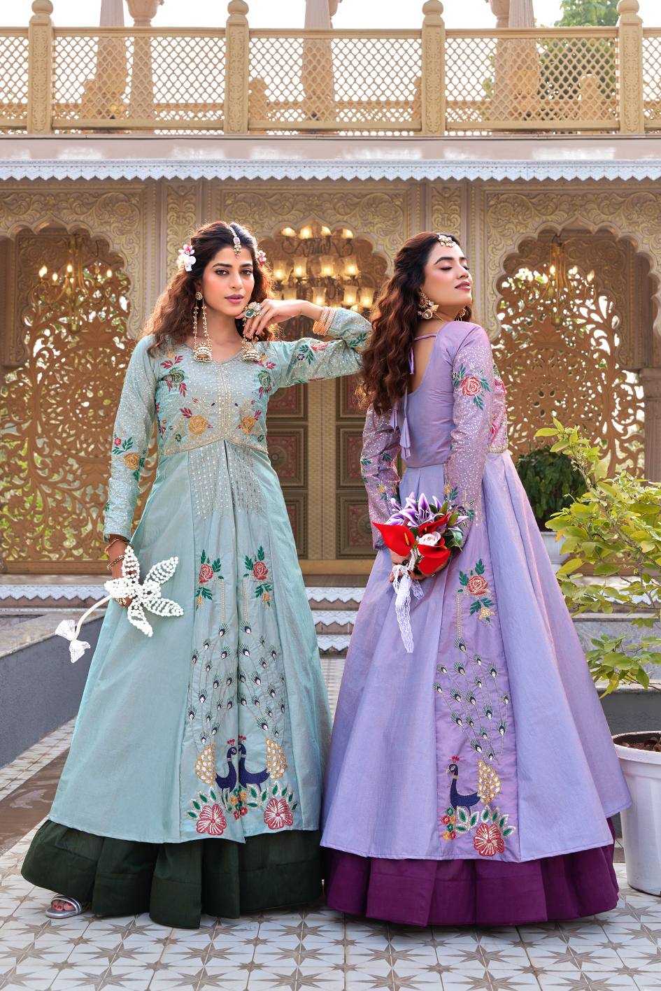 Ynf Satin KESH498 164 Lehengas Wholesale Traditional Lehenga Embroidered Lehenga Designer Lehenga Choli Manufacturer- Kapda Export