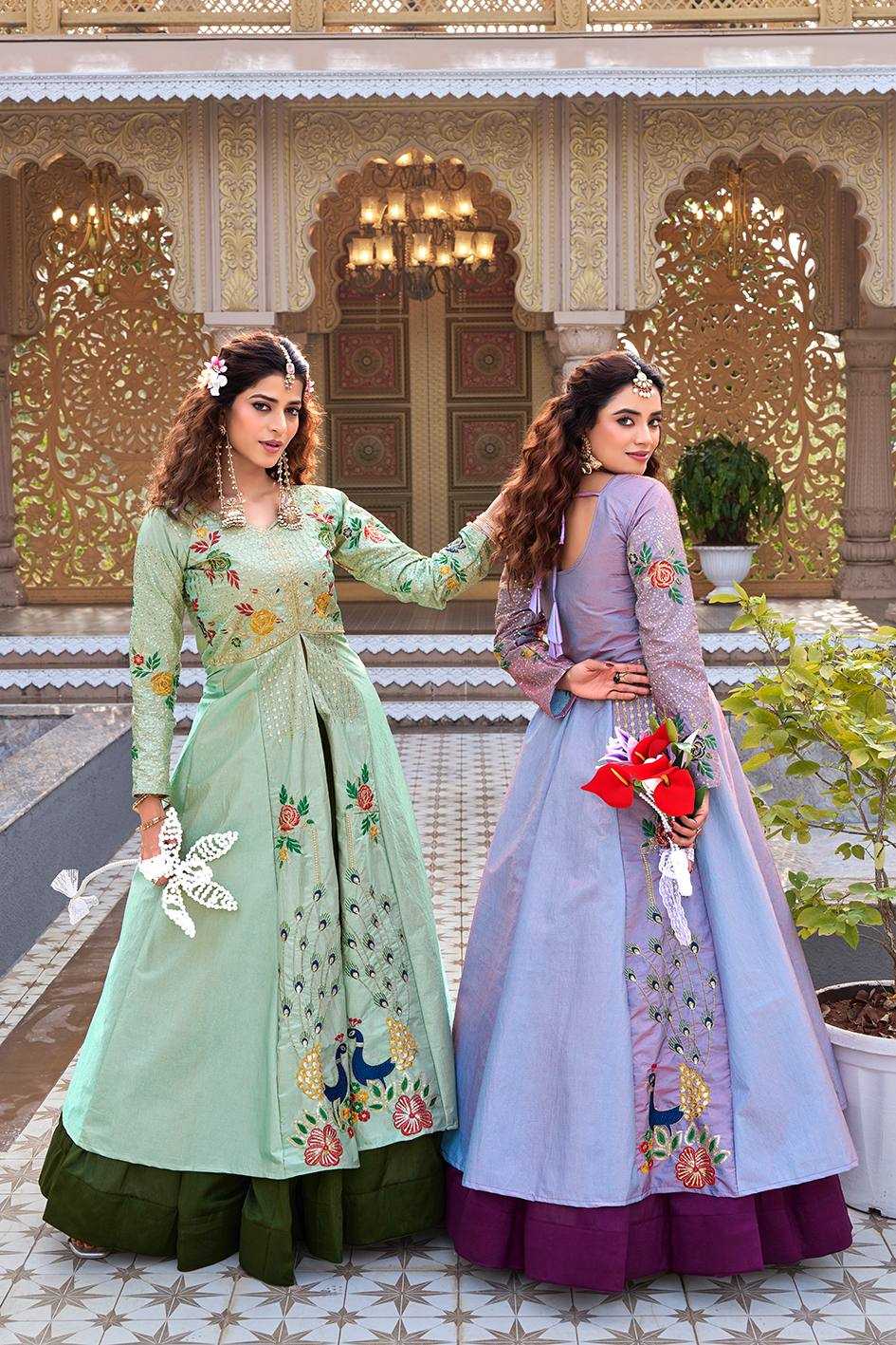 Ynf Satin KESH498 164 Lehengas Wholesale Traditional Lehenga Embroidered Lehenga Designer Lehenga Choli Manufacturer- Kapda Export