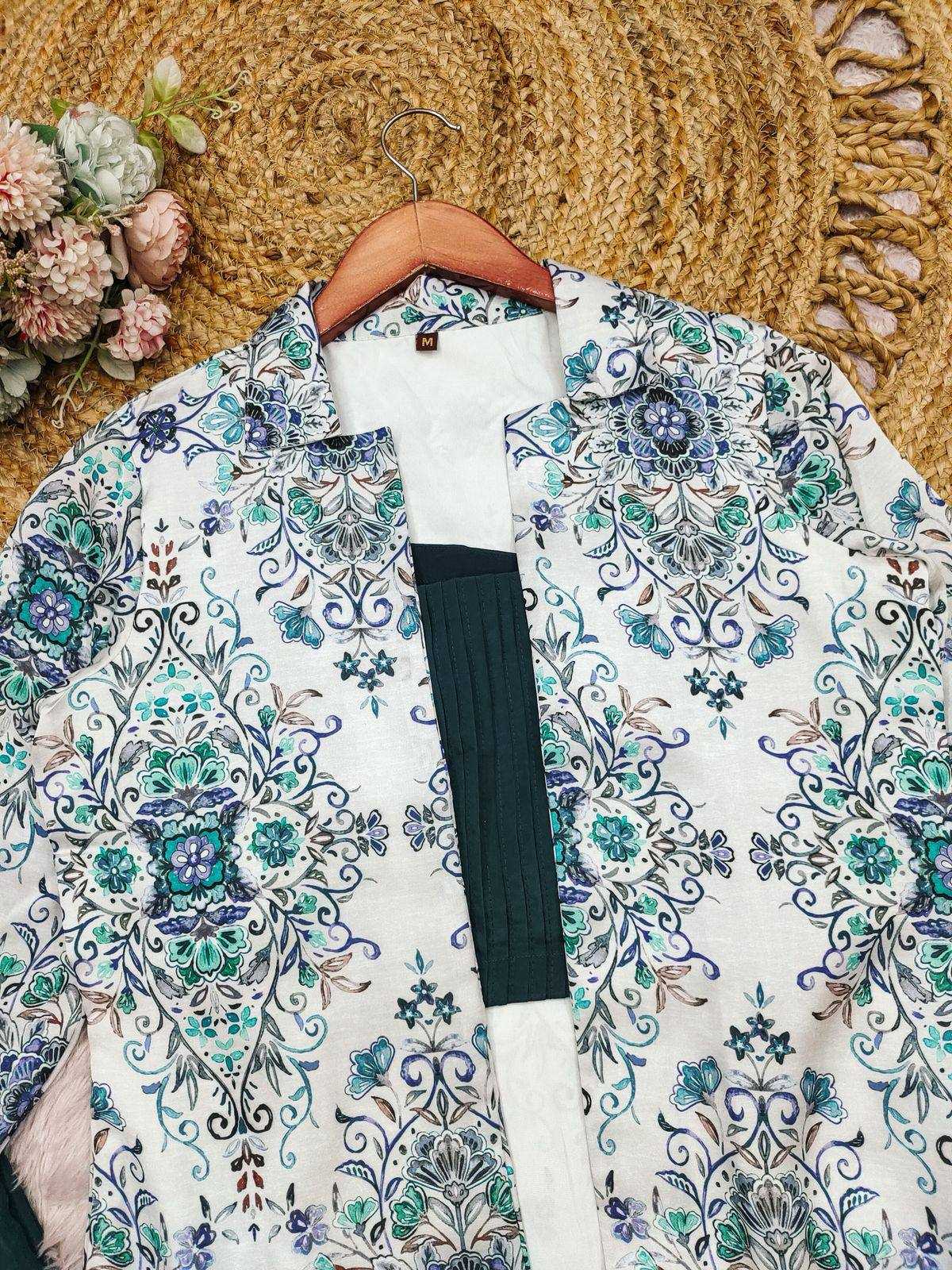 Ynf Satin KESH501 Print Western Wears Wholesale Co-ord Set Tops Bottom Wear Manufacturer- Kapda Export