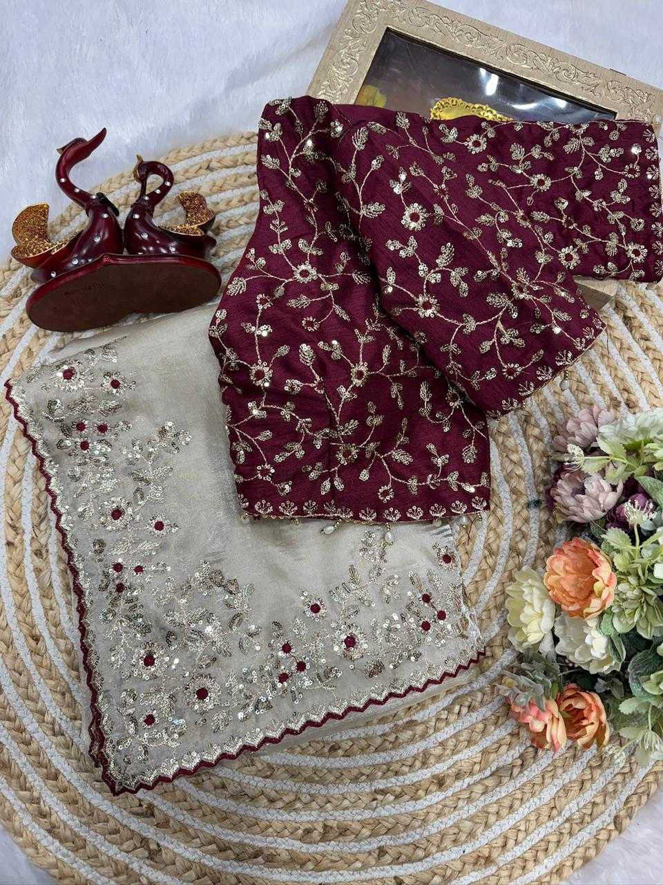 Ynf Satin KESH600 Satin Sarees Wholesale Designer Sarees Sequin Sarees Traditional Sarees Manufacturer- Kapda Export