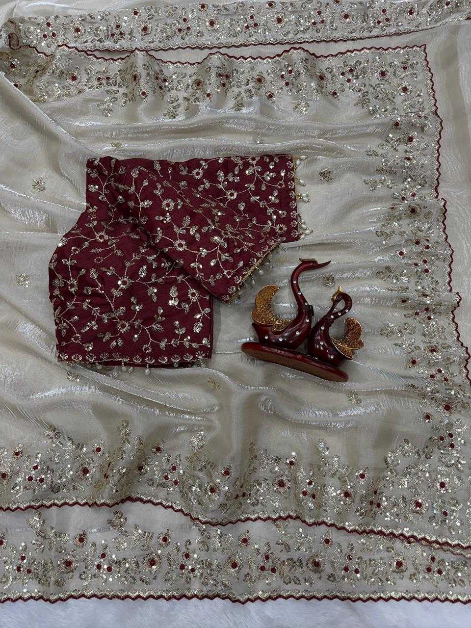 Ynf Satin KESH600 Satin Sarees Wholesale Designer Sarees Sequin Sarees Traditional Sarees Manufacturer- Kapda Export