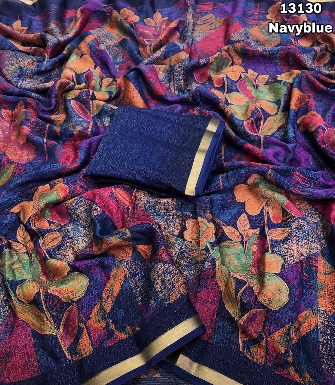 Ynf Shimmer silk KESH683 Played Silk Sarees Wholesale Printed Silk Saree Designer Silk Sarees Zari Border Silk Sarees Manufacturer- Kapda Export