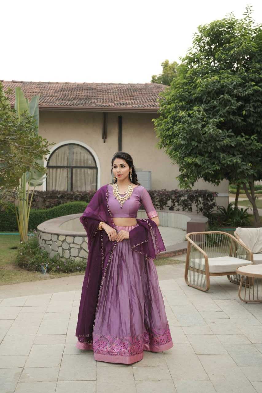 Ynf Shimmer silk RIN119 8134 Lehengas Wholesale Wedding Lehenga Designer Lehenga Choli Shimmer Lehenga Manufacturer- Kapda Export