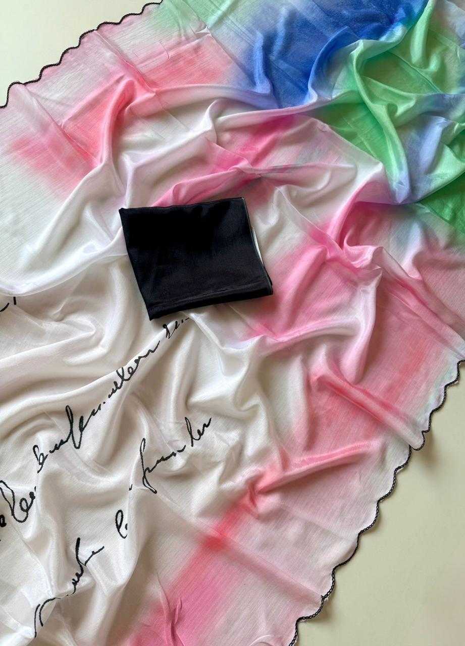 Ynf Shinon Silk KESH681 Bareli Sarees Festive Collections Wholesale Printed Sarees Floral Sarees Cutwork Saree Manufacturer- Kapda Export