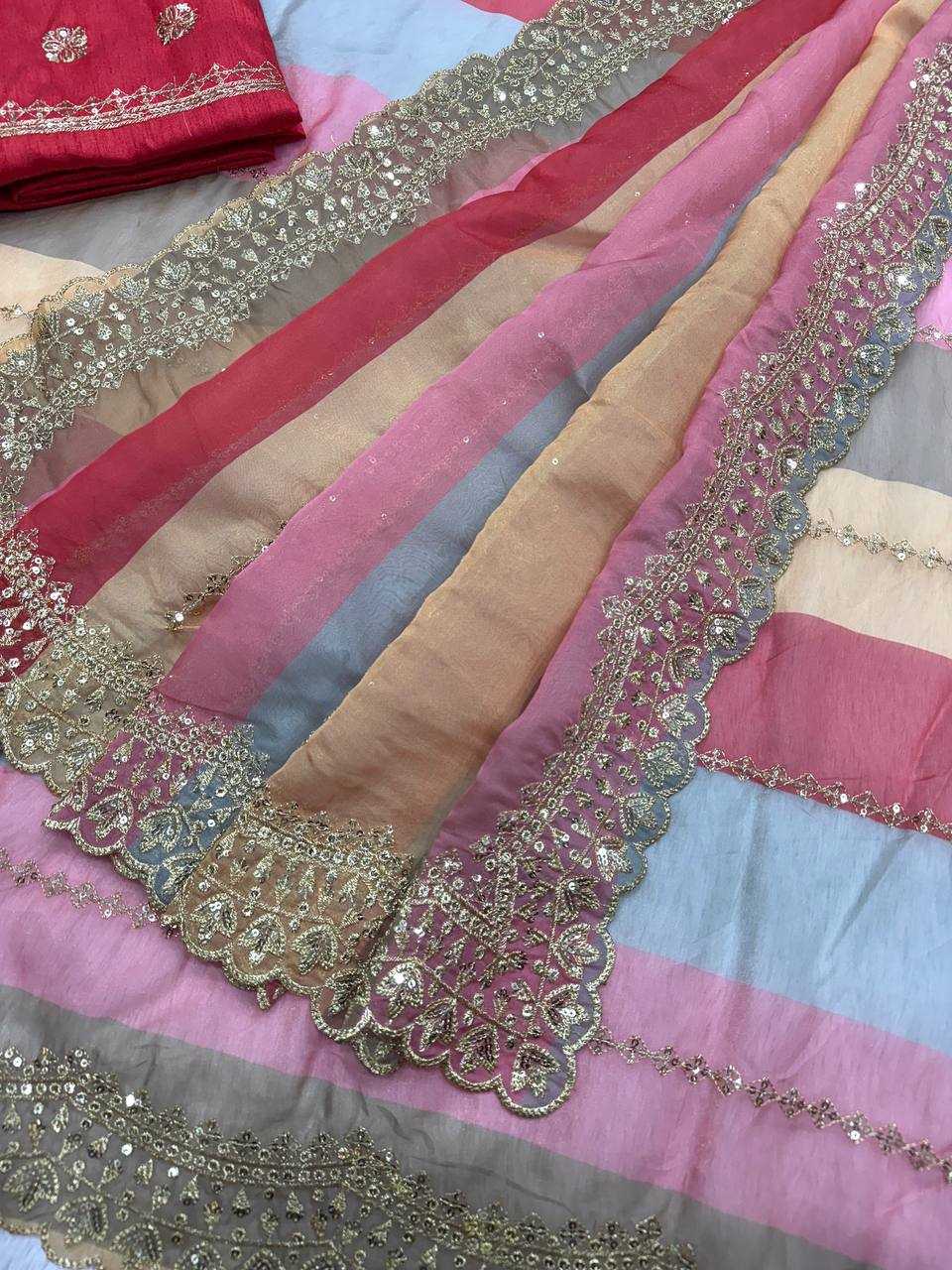 Ynf Silk KESH151 5564 Sarees Wholesale Sequin Sarees Zari Border Sarees Festive Sarees Manufacturer- Kapda Export