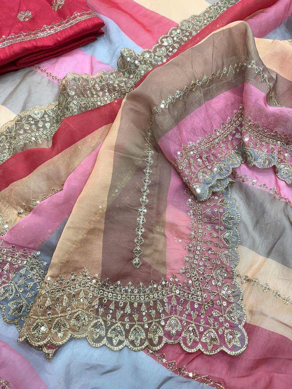 Ynf Silk KESH151 5564 Sarees Wholesale Sequin Sarees Zari Border Sarees Festive Sarees Manufacturer- Kapda Export