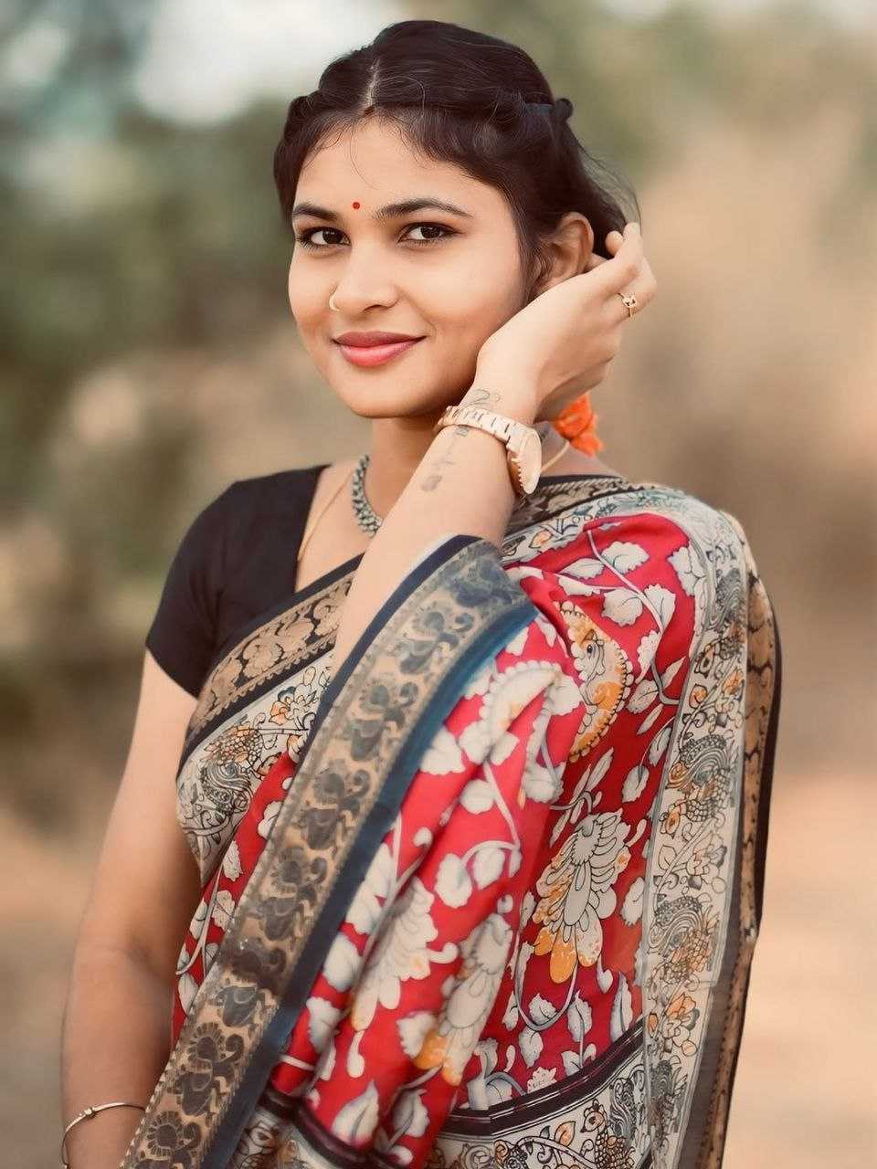 Ynf Silk KESH554 MANGALGIRI Sarees Wholesale Kalamkari Sarees Traditional Sarees Festive Sarees Manufacturer- Kapda Export