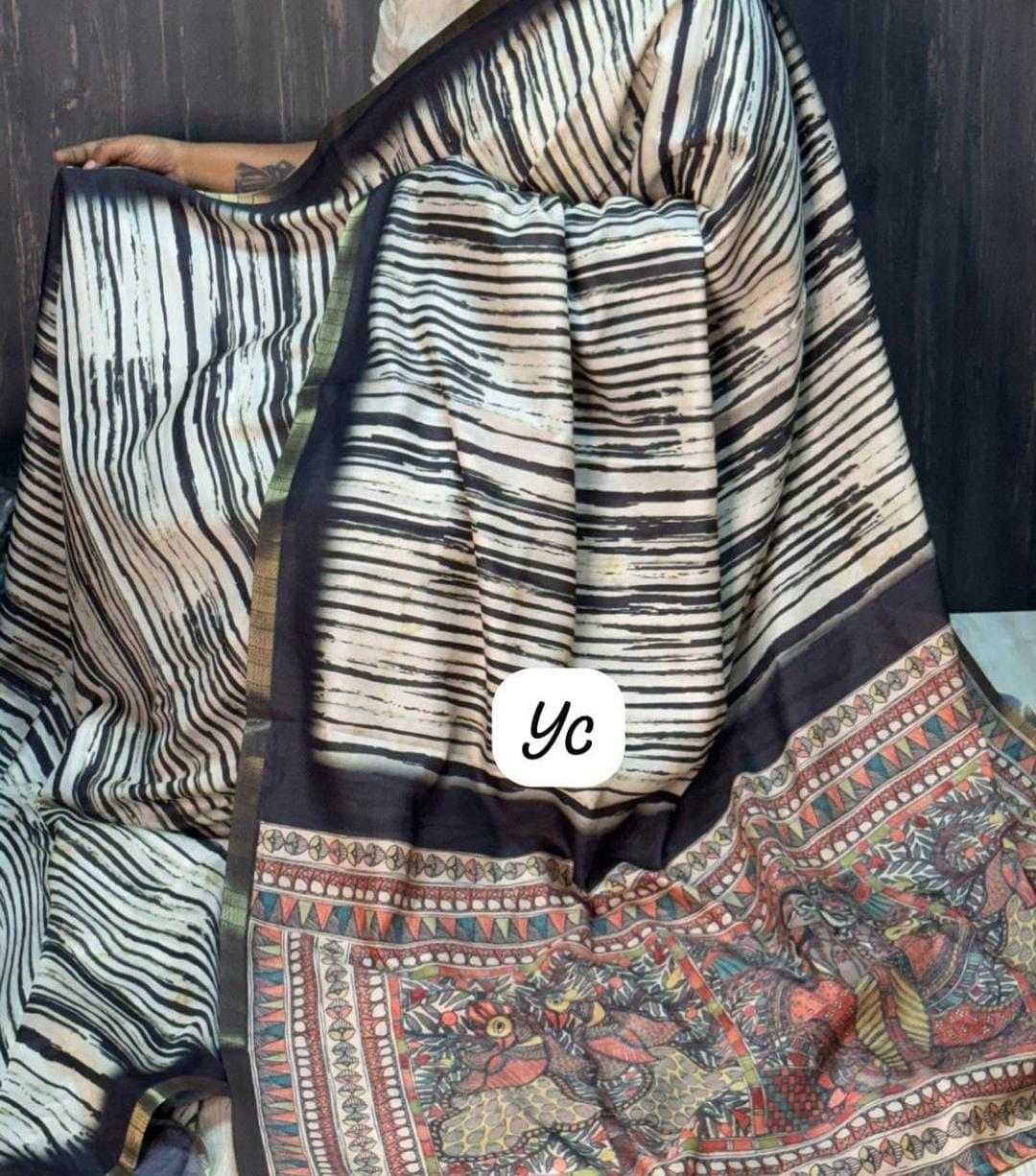 Ynf Silk KESH575 Parinita Silk Sarees Wholesale Traditional Silk Sarees Designer Silk Sarees Kalamkari Silk Sarees Manufacturer- Kapda Export