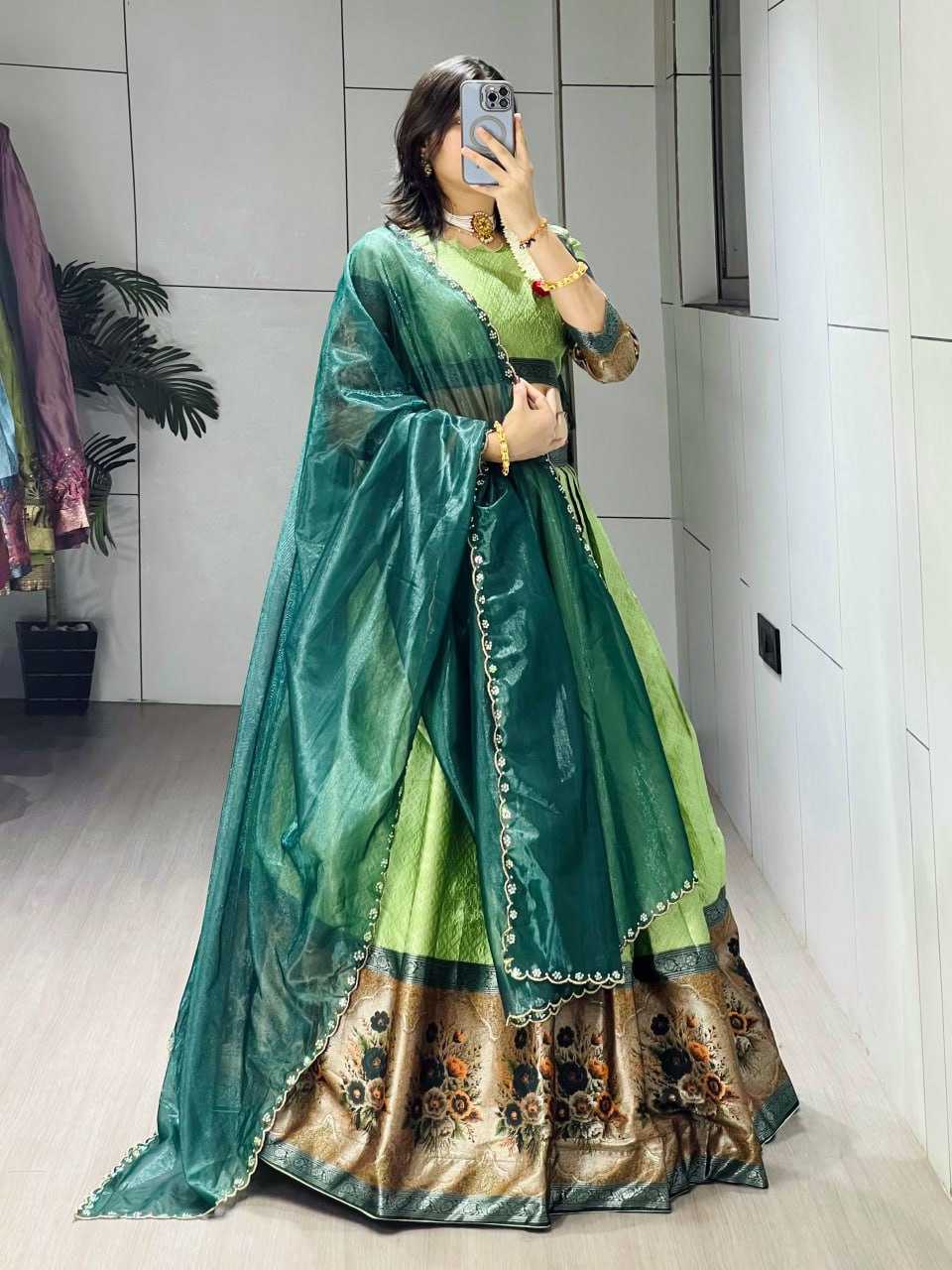 Ynf Silk RIN119 8131 Lehengas Wholesale Kalamkari Lehenga Traditional Lehenga Wedding Lehenga Manufacturer- Kapda Export