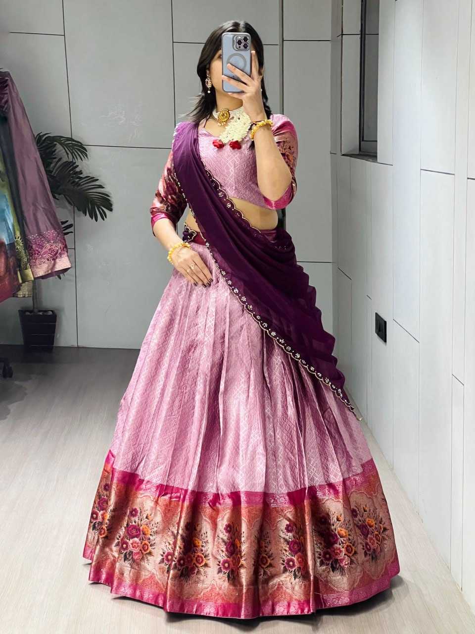 Ynf Silk RIN119 8131 Lehengas Wholesale Kalamkari Lehenga Traditional Lehenga Wedding Lehenga Manufacturer- Kapda Export