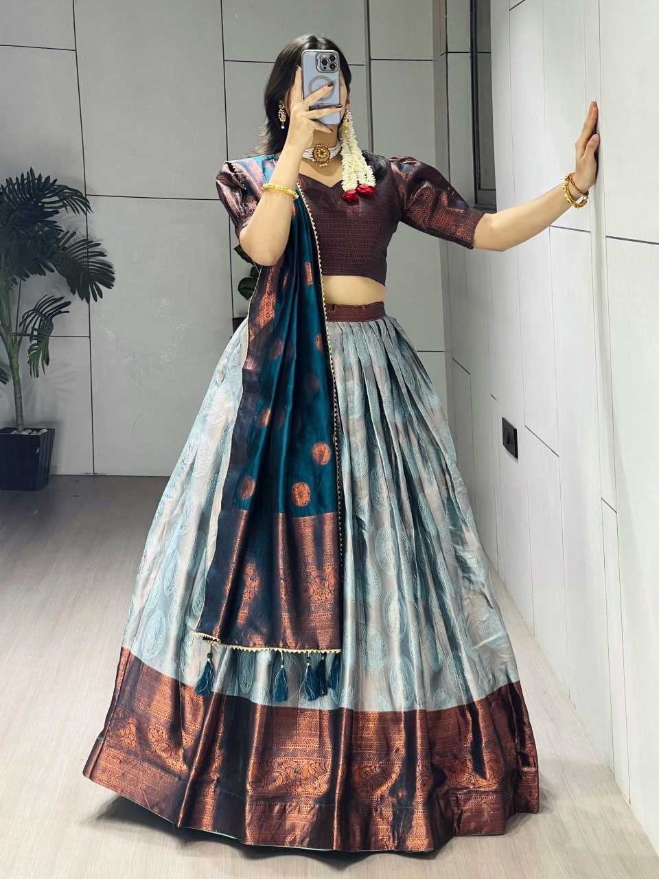 Ynf Silk RIN119 8135 Lehengas Wholesale Traditional Lehenga Wedding Lehenga Zari Work Lehenga Manufacturer- Kapda Export