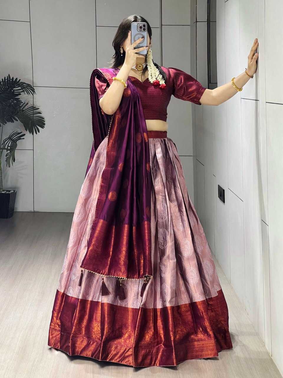 Ynf Silk RIN119 8135 Lehengas Wholesale Traditional Lehenga Wedding Lehenga Zari Work Lehenga Manufacturer- Kapda Export